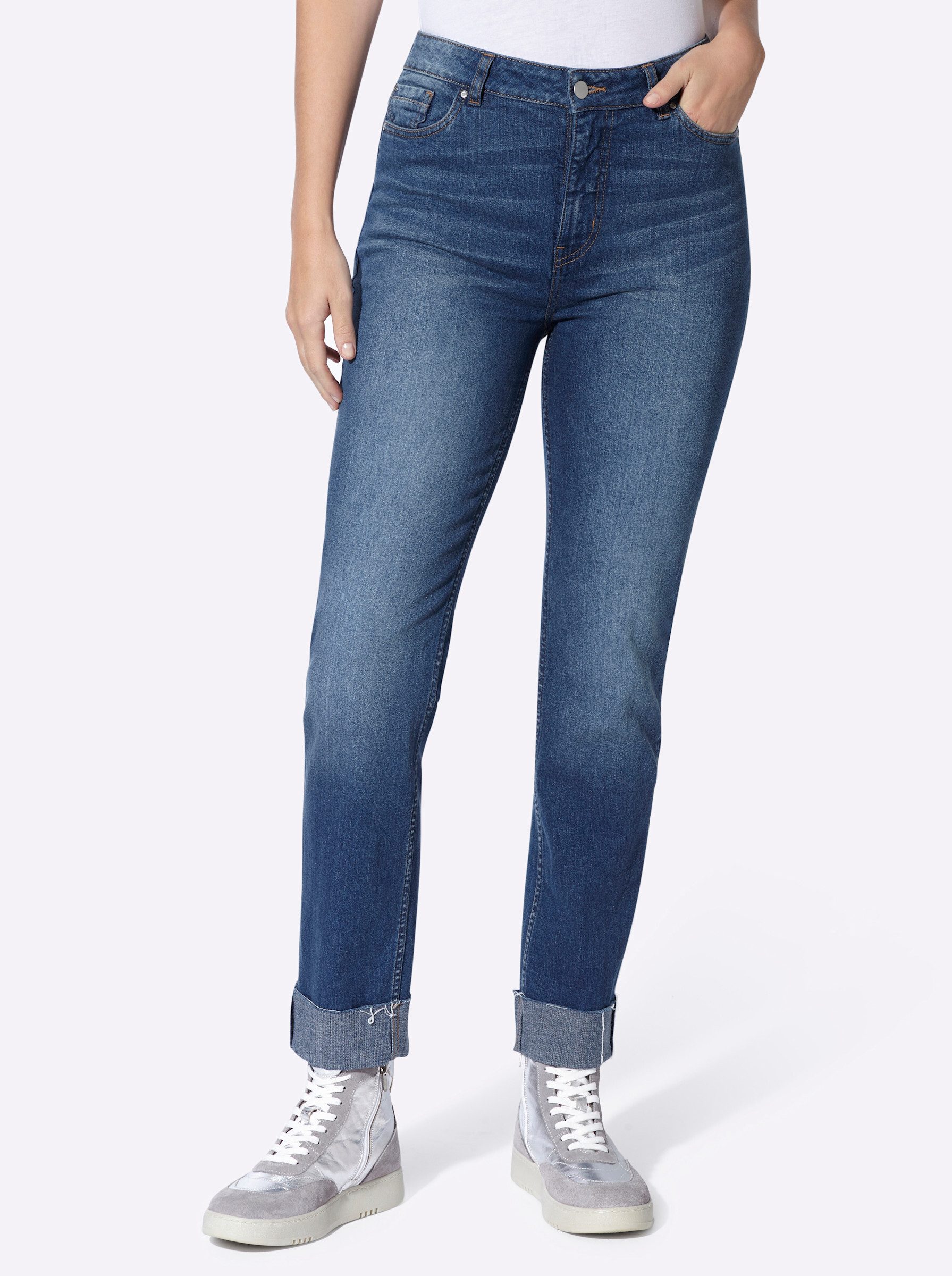 heine Bequeme Jeans Jeans erhöht
