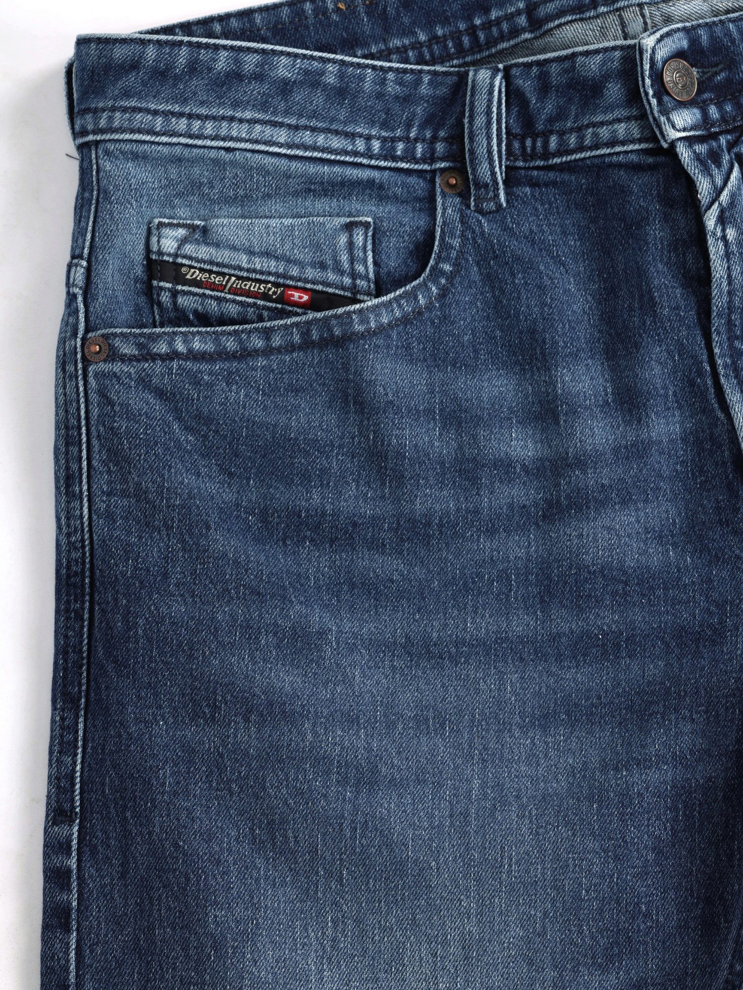 Diesel Slim-fit-Jeans THOMMER-R R07XR - Länge:32 Niedrige Leibhöhe, geringer Stretch