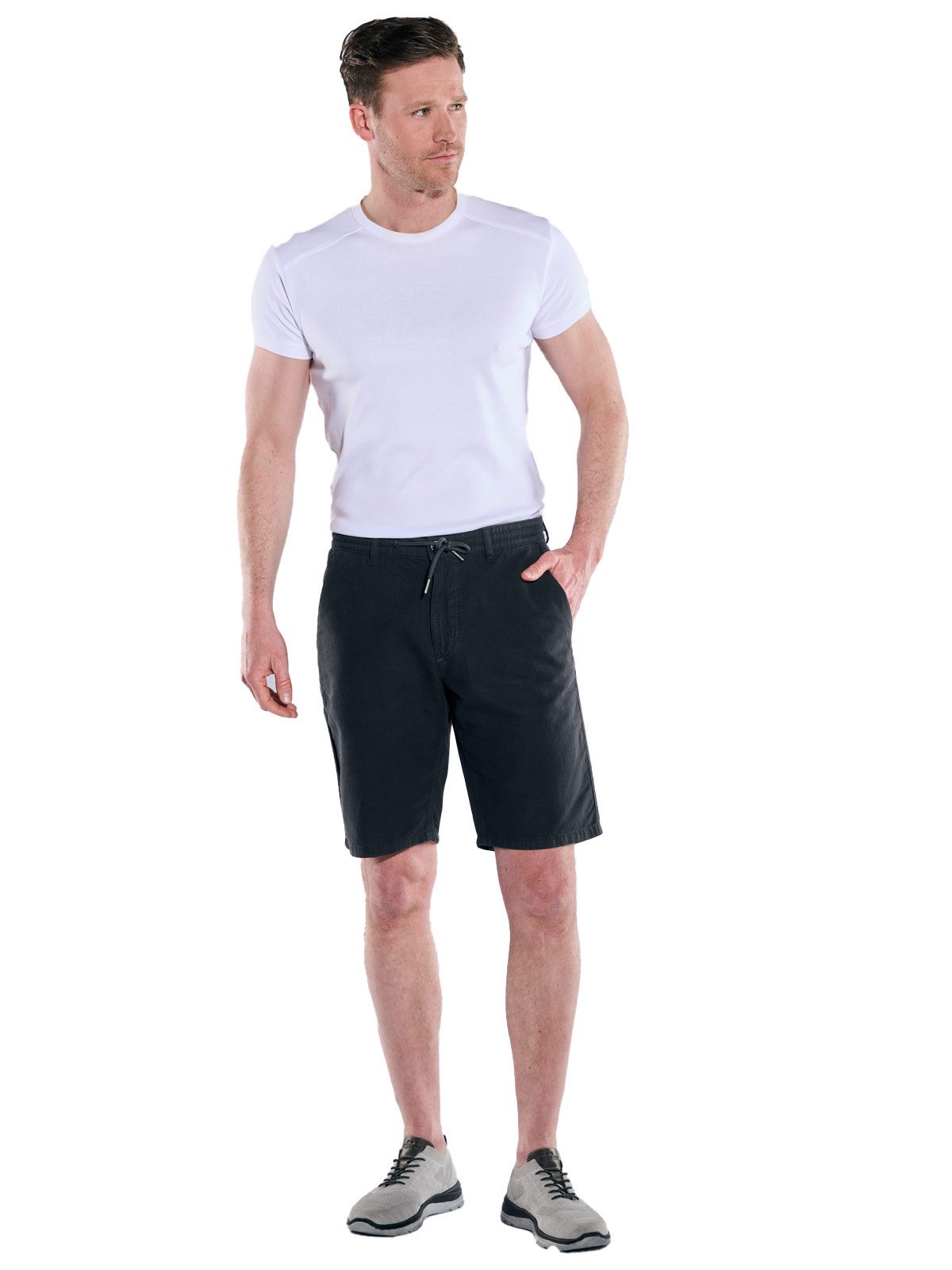 Engbers Bermudas Herren Bermuda, Schwarz