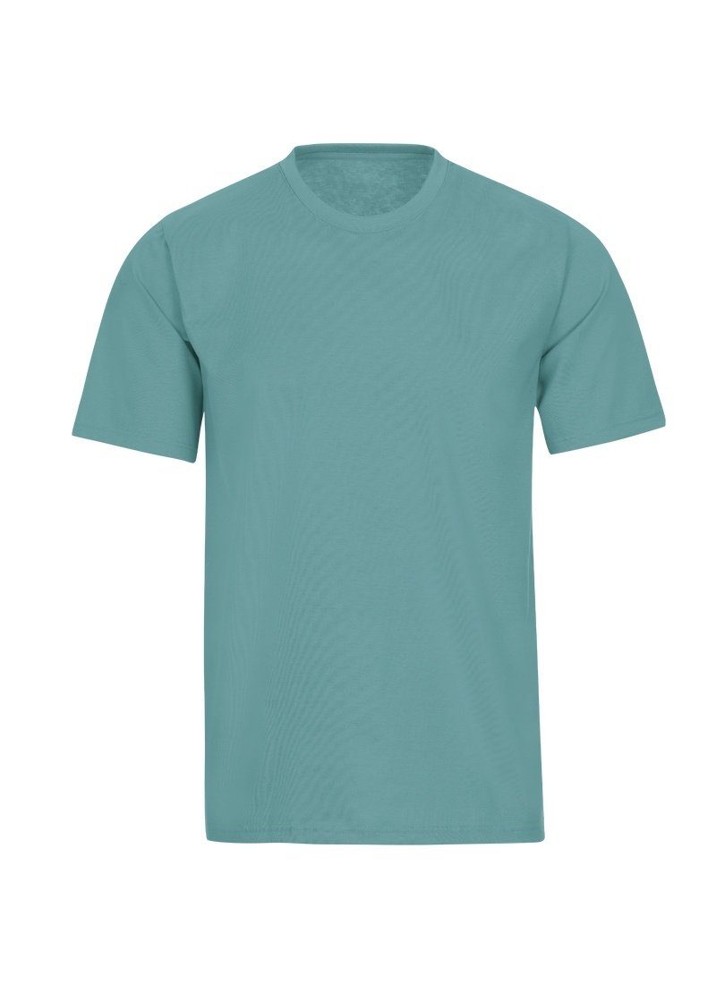 DELUXE Trigema TRIGEMA T-Shirt seegras Baumwolle T-Shirt