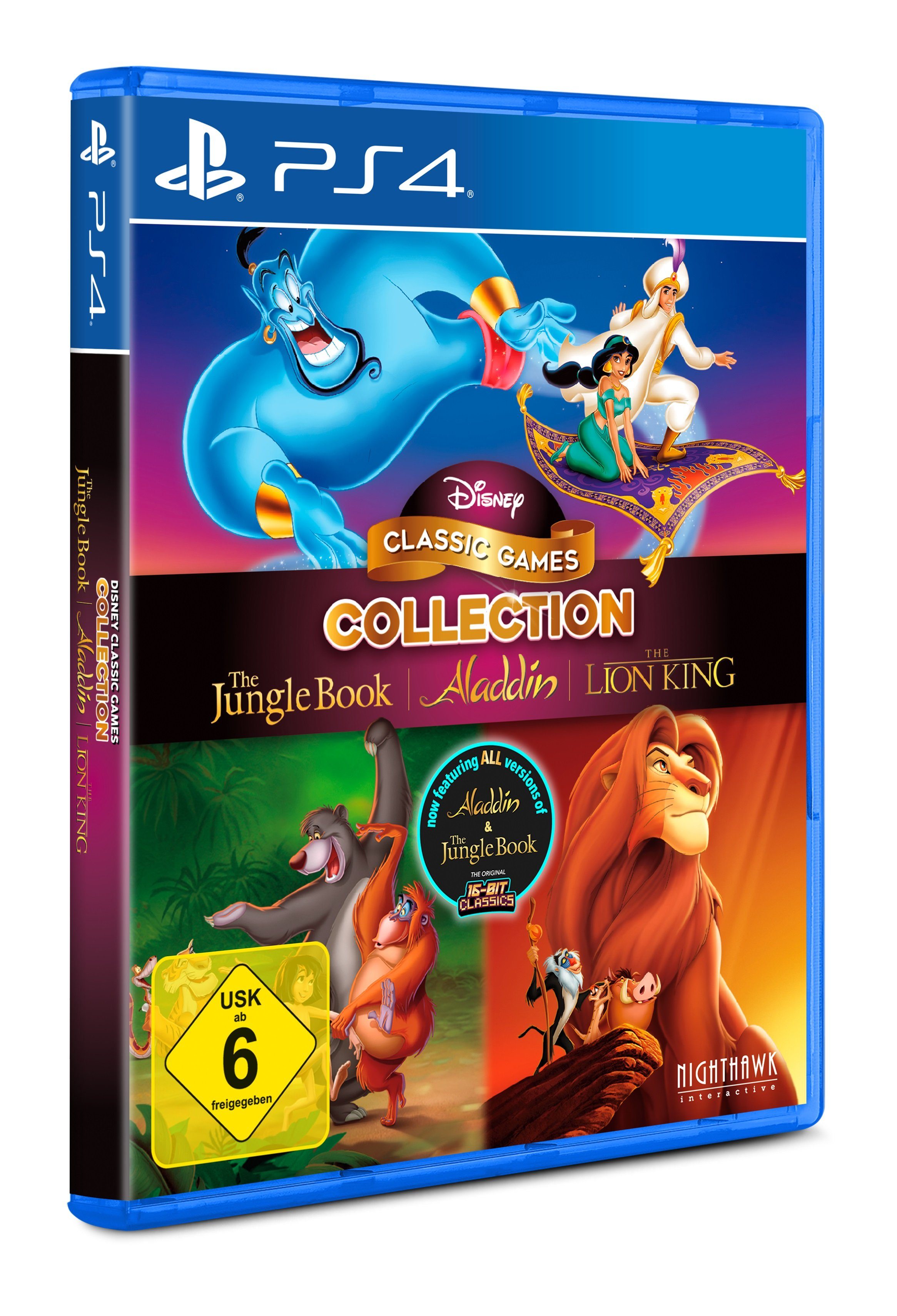 Disney Classic Games - Jungle Book, Aladdin, Lion King PlayStation 4