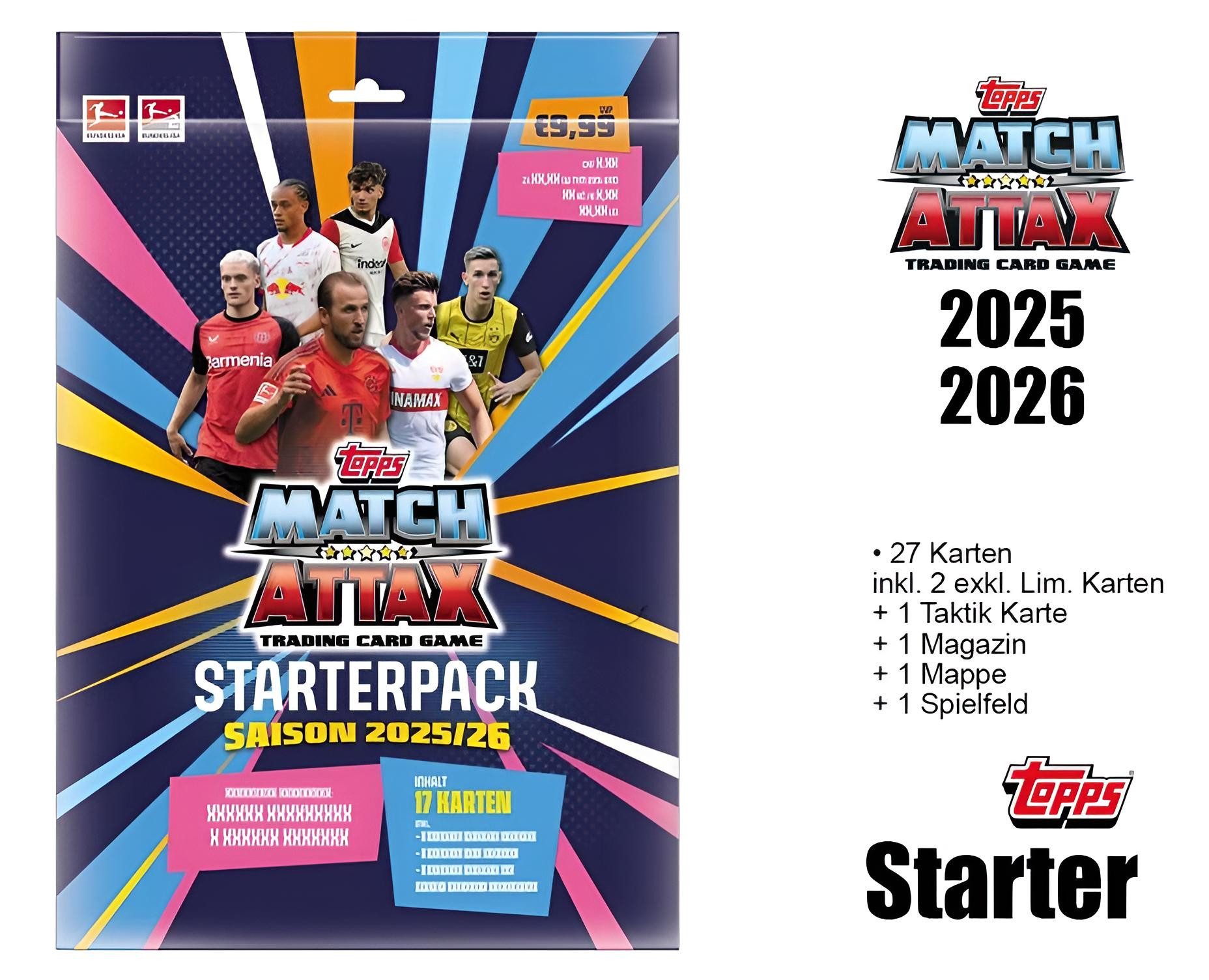 Topps/Merlin Sammelkarte 2025-26 Match Attax Bundesliga (Starter) DE