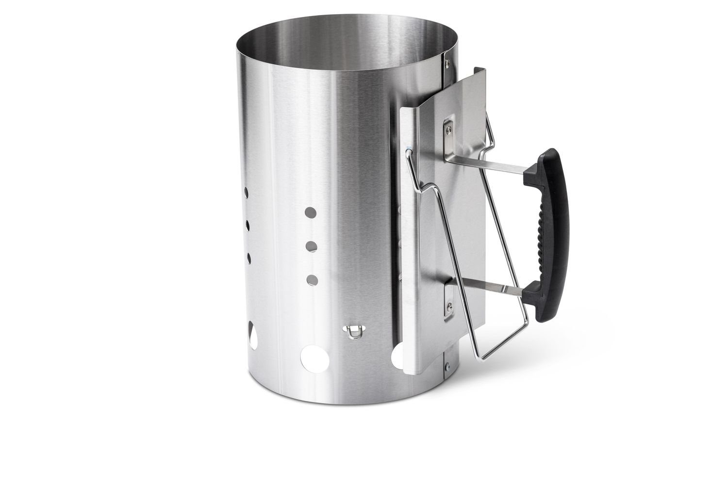 Grillfürst Anzündkamin Grillfürst Anzündkamin Edelstahl, Durchmesser 19 cm, Höhe 30,5 cm