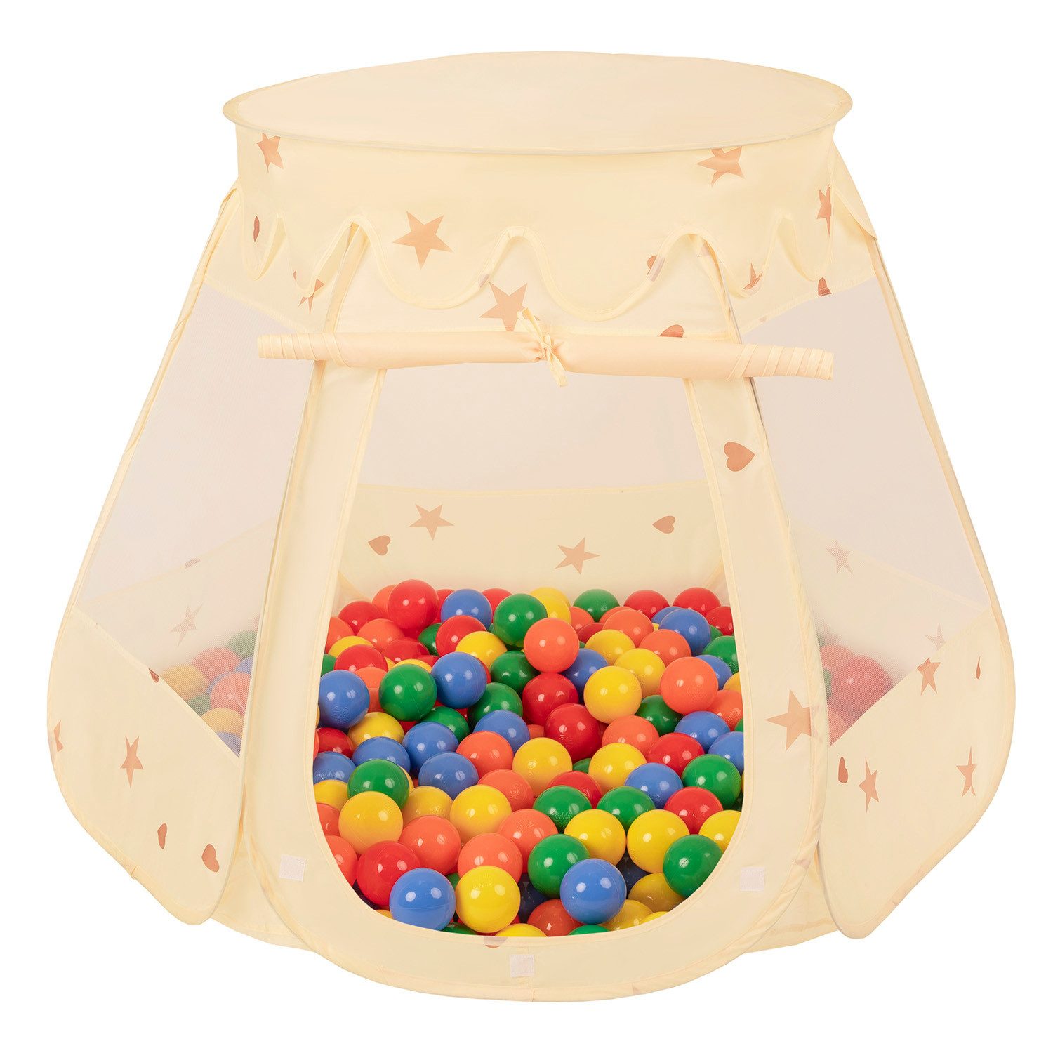 SELONIS Spielzelt NZ-100X (100-tlg., Spielzelt mit Bälle) für indoor und outdoor
