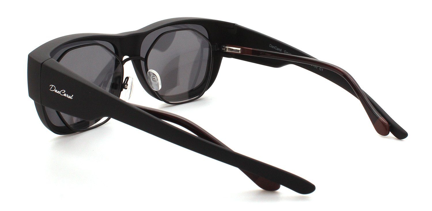 DanCarol Sonnenbrille DC-POL-2100--Überbrille -Mit Polarisierte Gläser Die Überbrille, ideal für Brillenträger