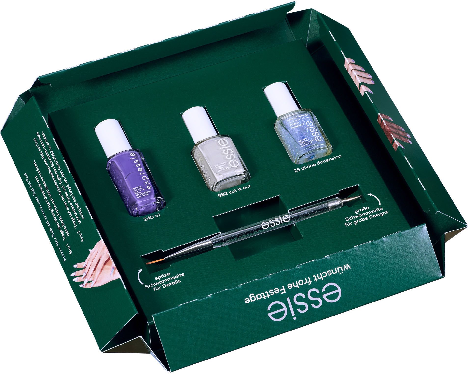 essie Nagellack-Set Essie Nail Art Weihnachtsset