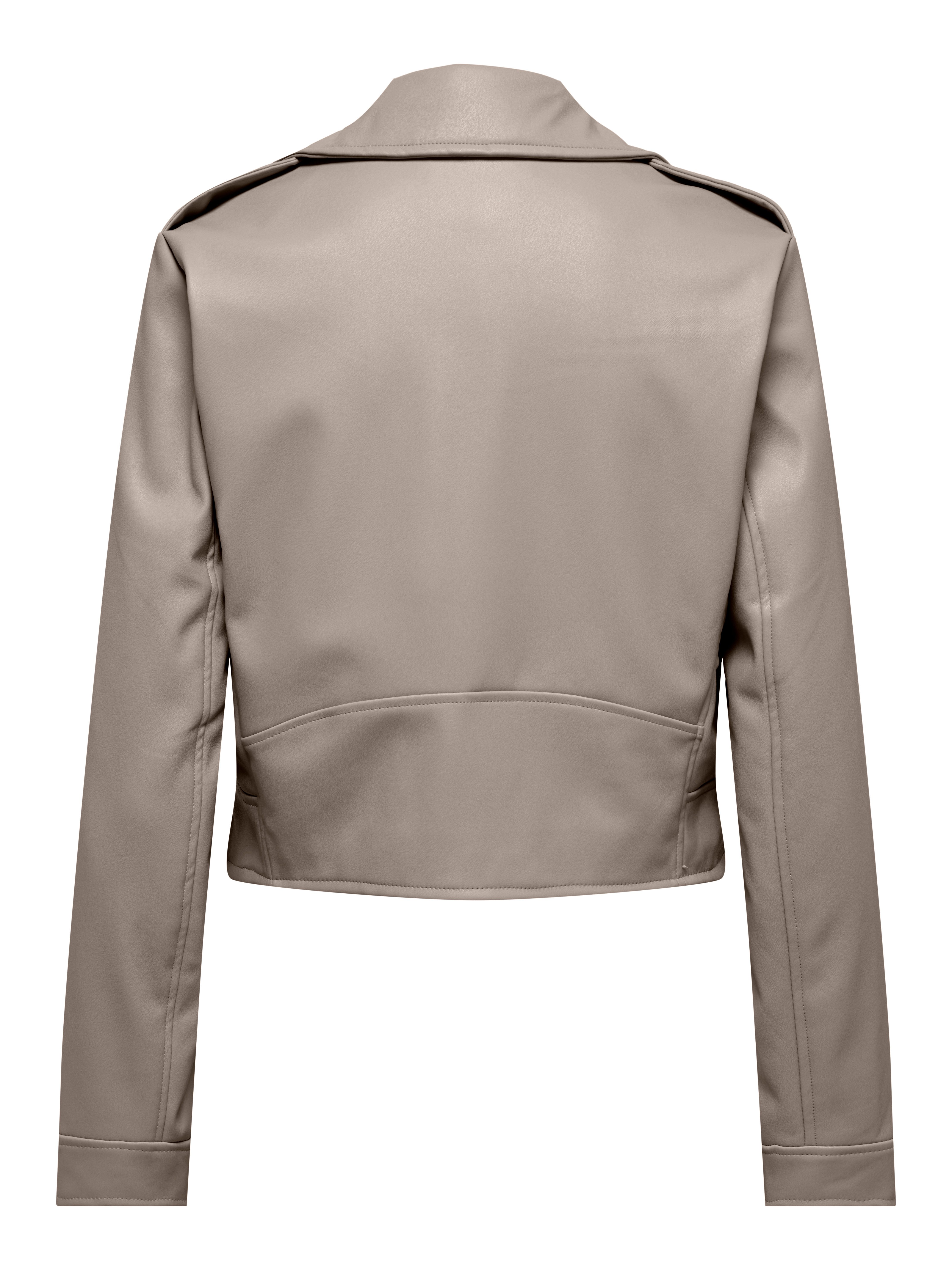 ONLY Lederimitatjacke ONLCARMEN FAUX LEATHER BIKER CC OTW mit asymmetrischem Reißverschluss