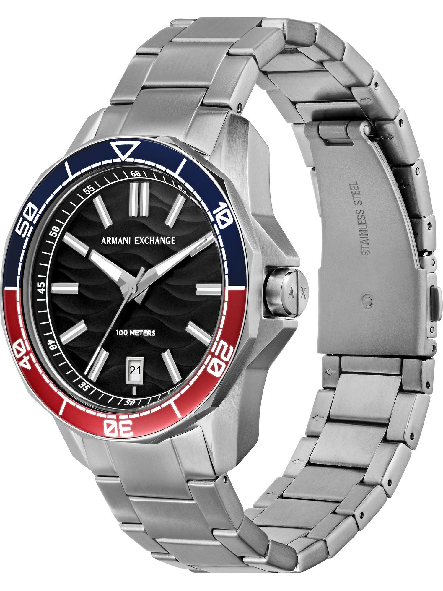ARMANI EXCHANGE Quarzuhr Armani Exchange Herren-Uhren Analog Quarz