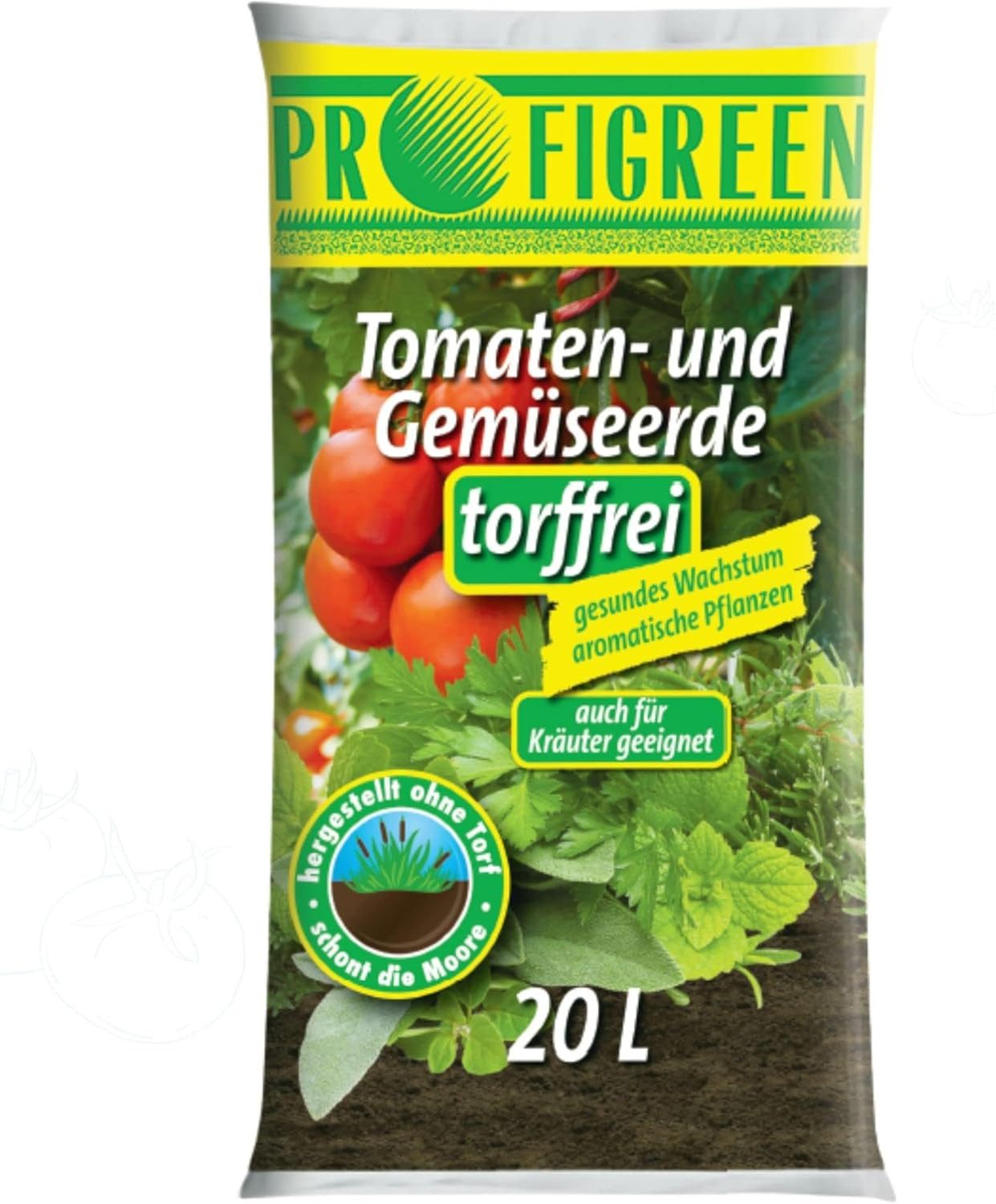 Blumixx Blumenerde Tomatenerde torffrei mit nachhaltigem Langzeitdünger, Gartenerde, Pflanzerde mit Bodenhilfsstoff für Tomatenpflanzen