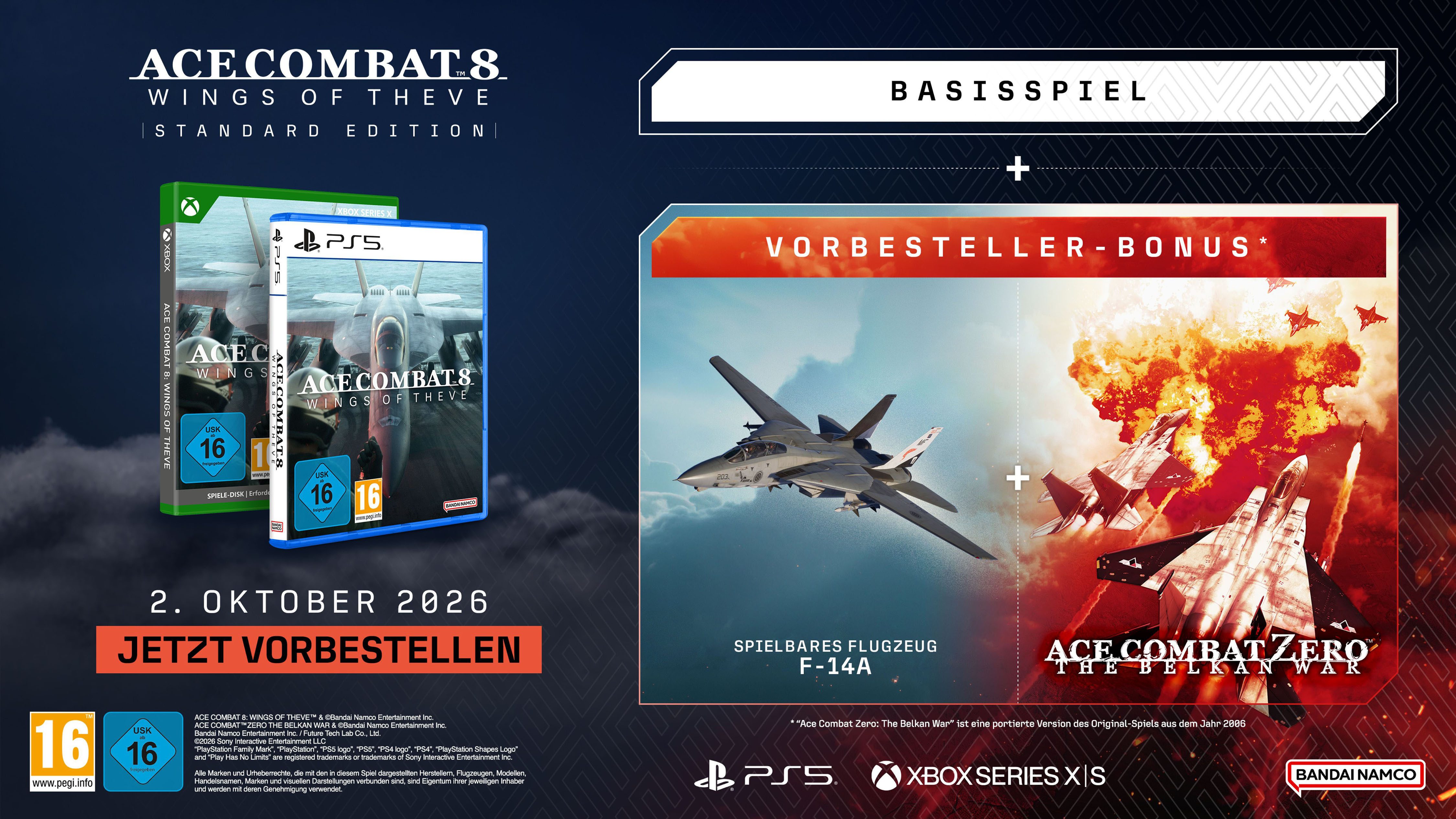 Ace Combat 8: Wings of Theve Xbox Series X