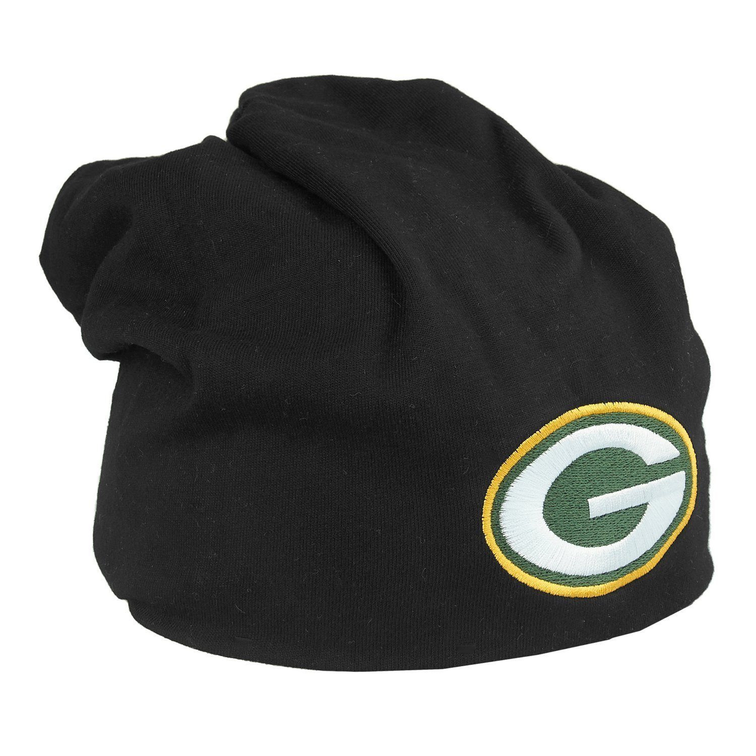 New Era Fleecemütze Jersey Slouch Beanie NFL Unisex Green Bay Packers BLACK