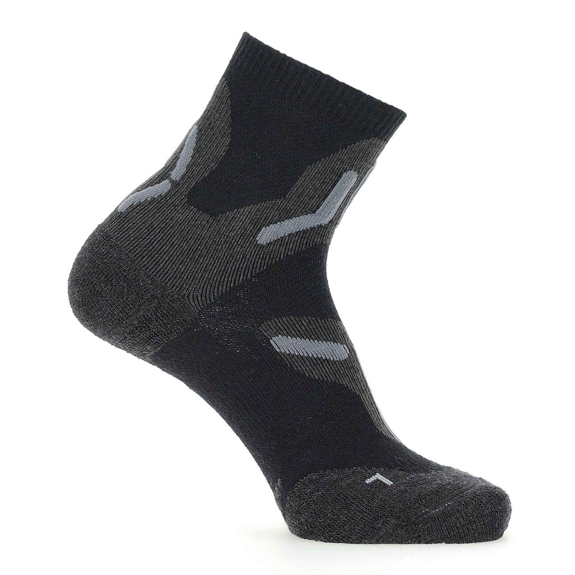 Damen Grey Uyn Merino 2in Thermosocken Trekking Socks Black UYN W -
