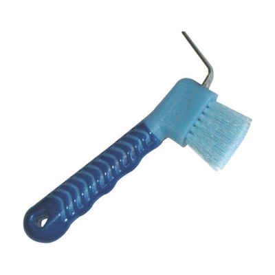 eldorado Pferdebürste Hufauskratzer mit Bürste - blau