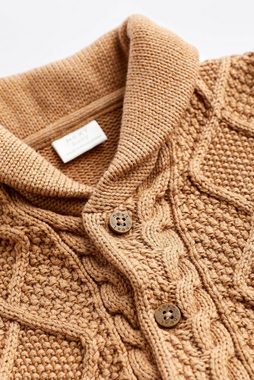 Next Strickjacke Baby-Strickjacke mit Zopfmuster (1-tlg)