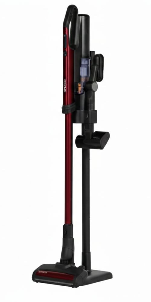 Hitachi Akku-Handstaubsauger PV-XH 4 PL AR, 550 W, beutellos, Green-Light-LED-Technologie, bis zu 50 Min. Laufzeit, 225 AW Saugkraft