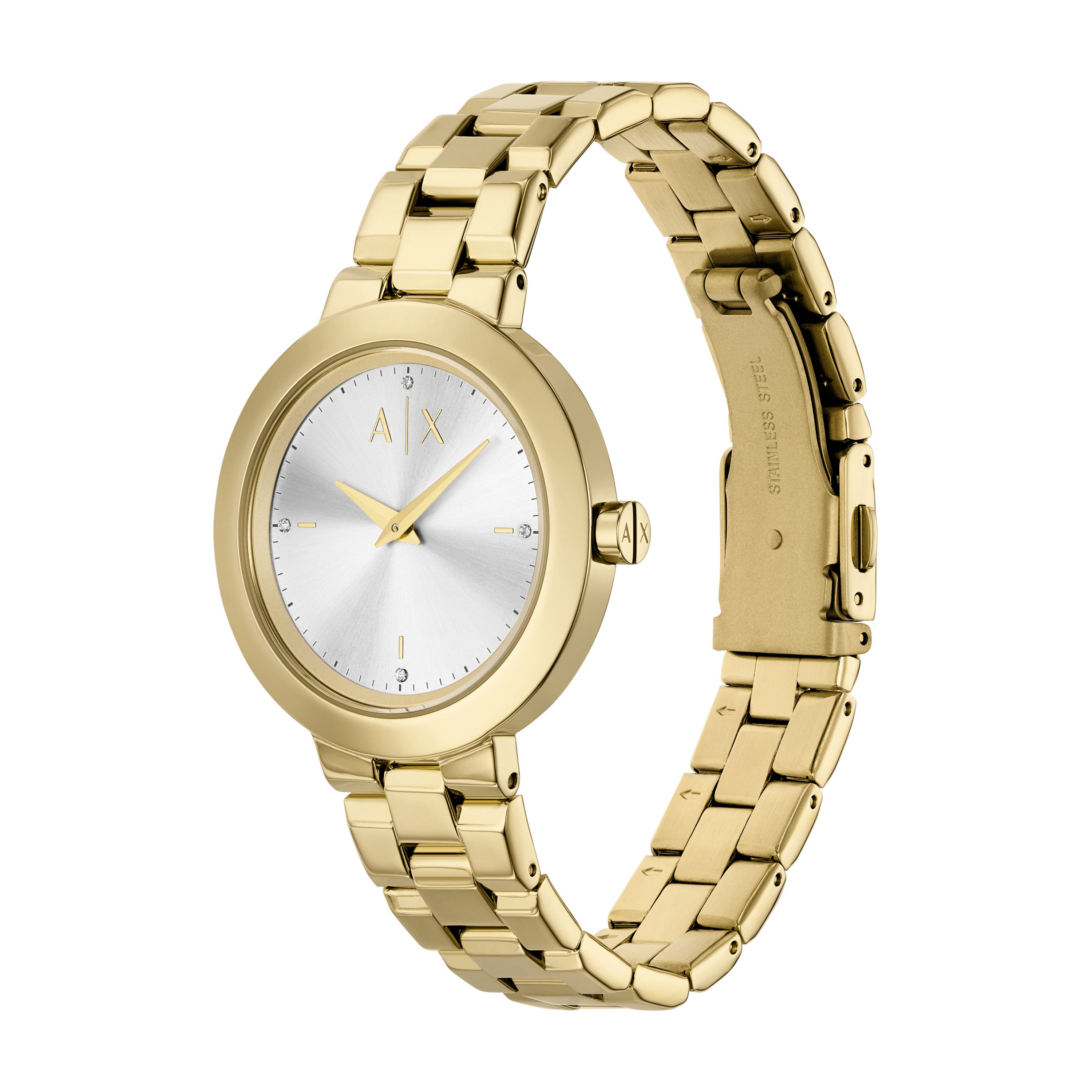 ARMANI EXCHANGE Quarzuhr AX5180, Armbanduhr, Damenuhr, günstig online kaufen
