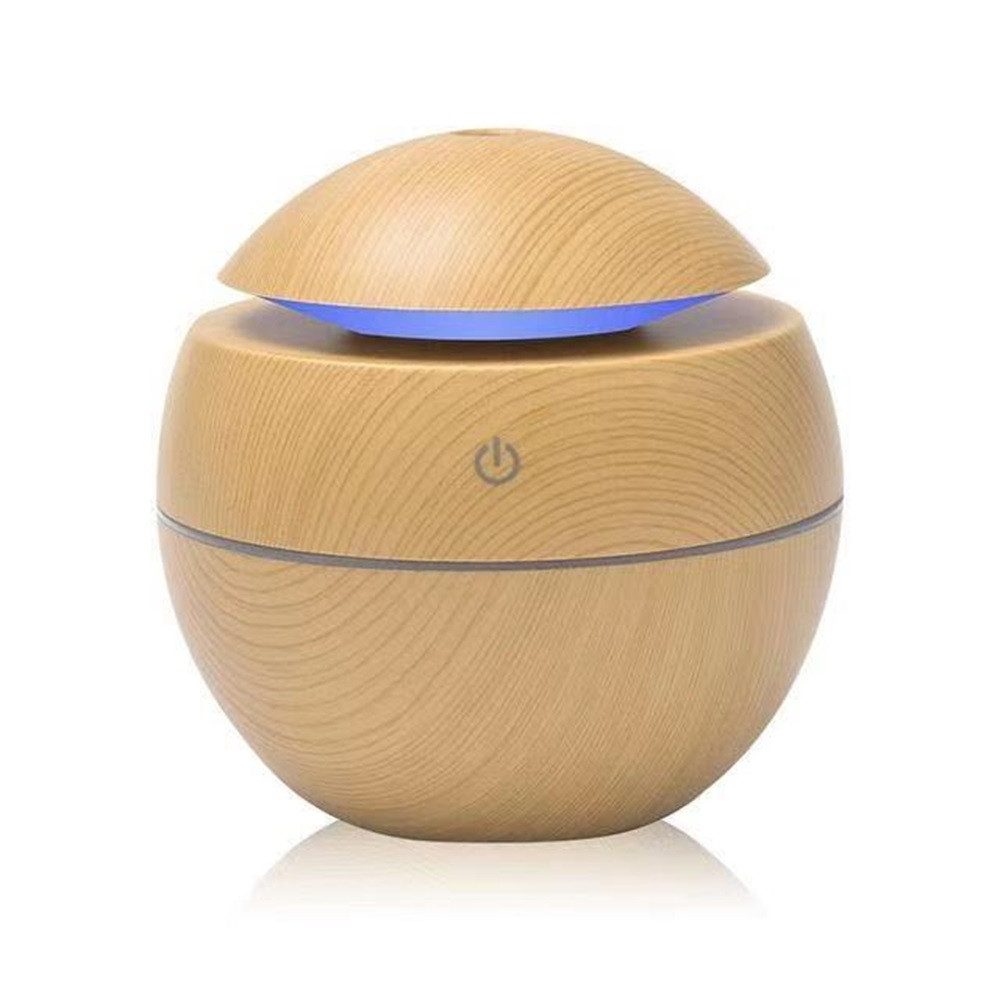 Luftbefeuchter Aroma ätherisches Öl Diffuser Raumbefeuchter mit LED Nachtlicht 200ml