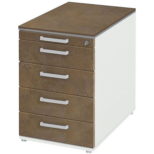 röhr Container, Rollcontainer »object plus« mit gedämpftem Selbsteinzug