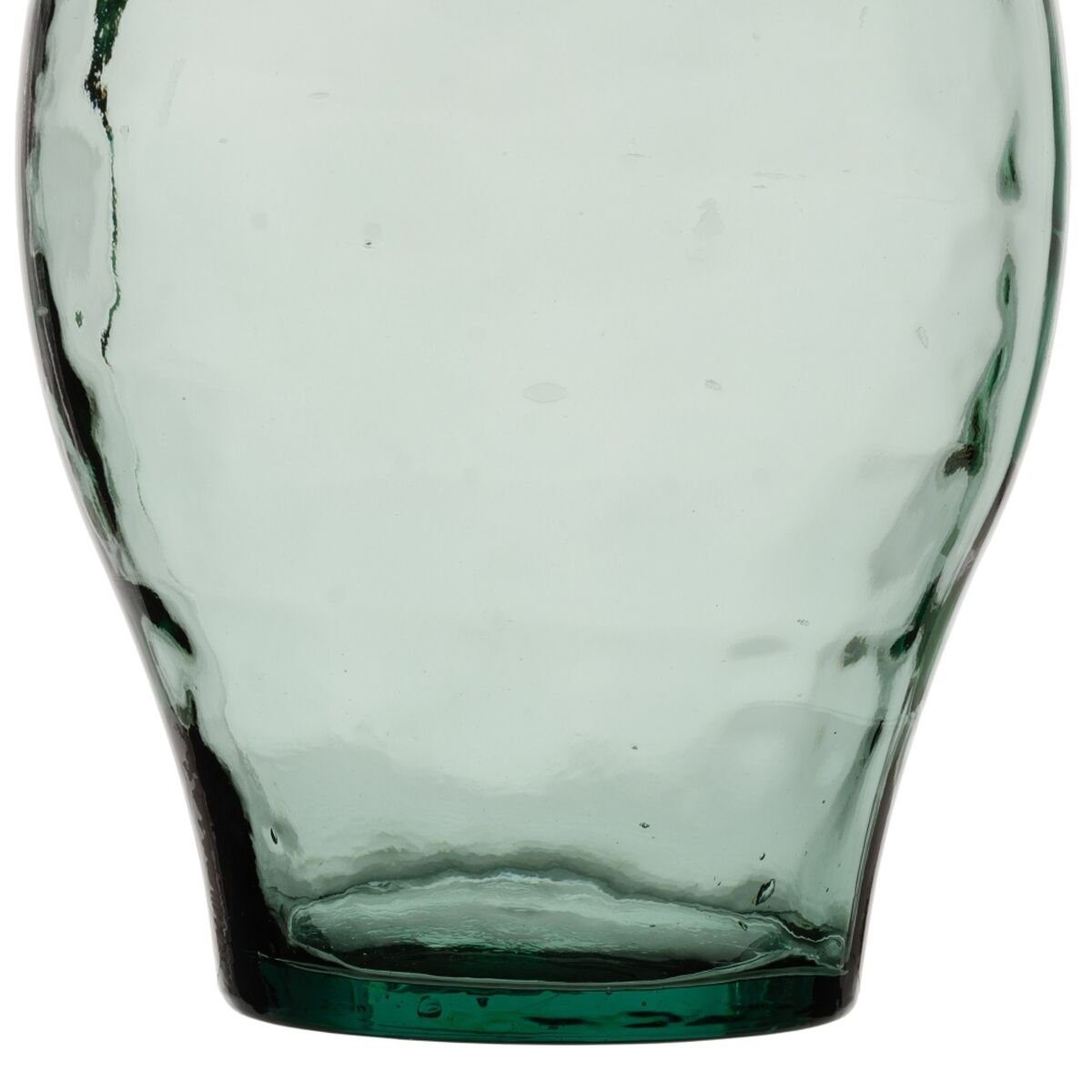 28 Glas 28 60 Vase Recyceltes x Bigbuy grün Dekovase x cm