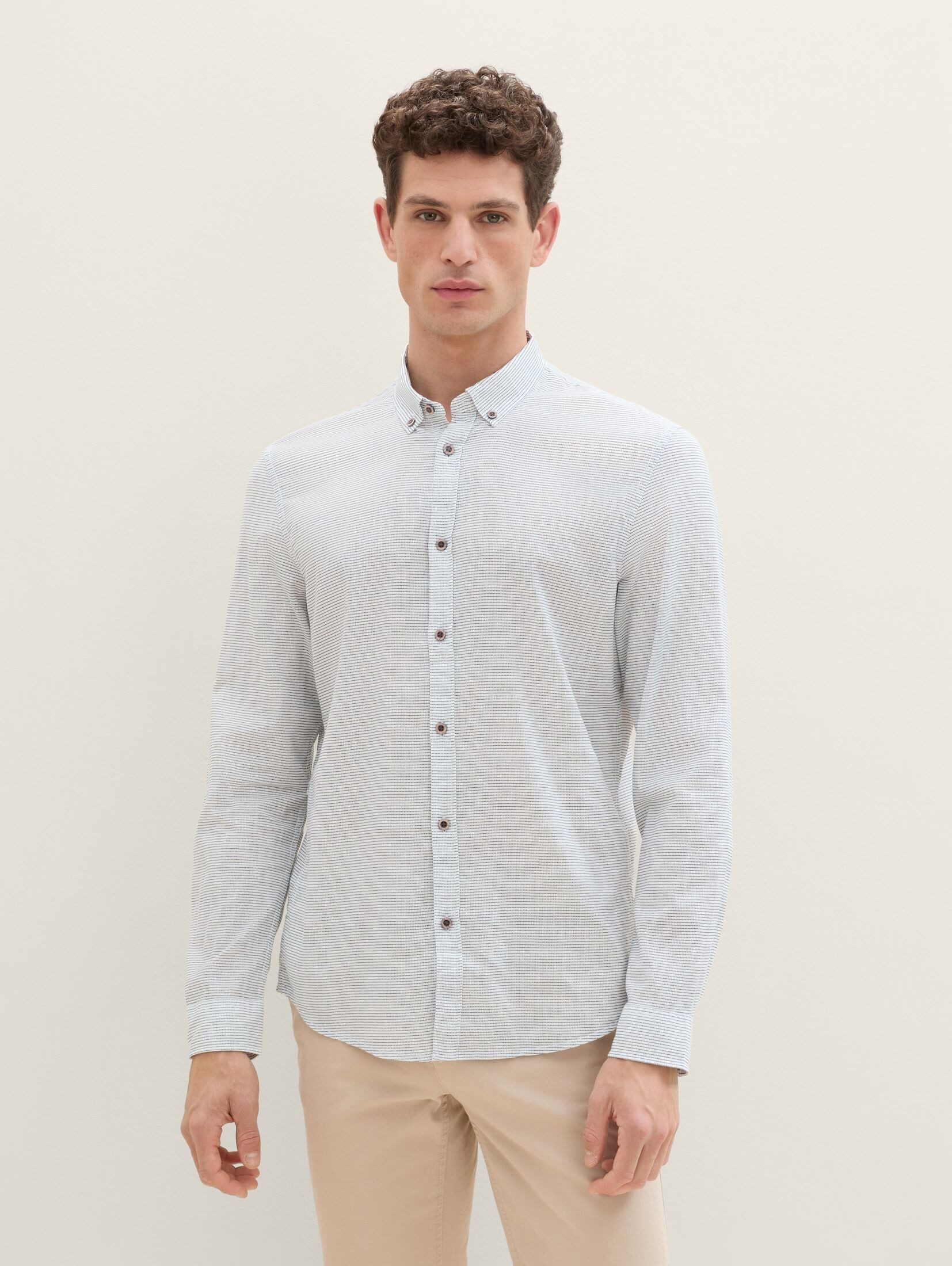 TOM TAILOR Denim Langarmhemd Leichtes Hemd günstig online kaufen