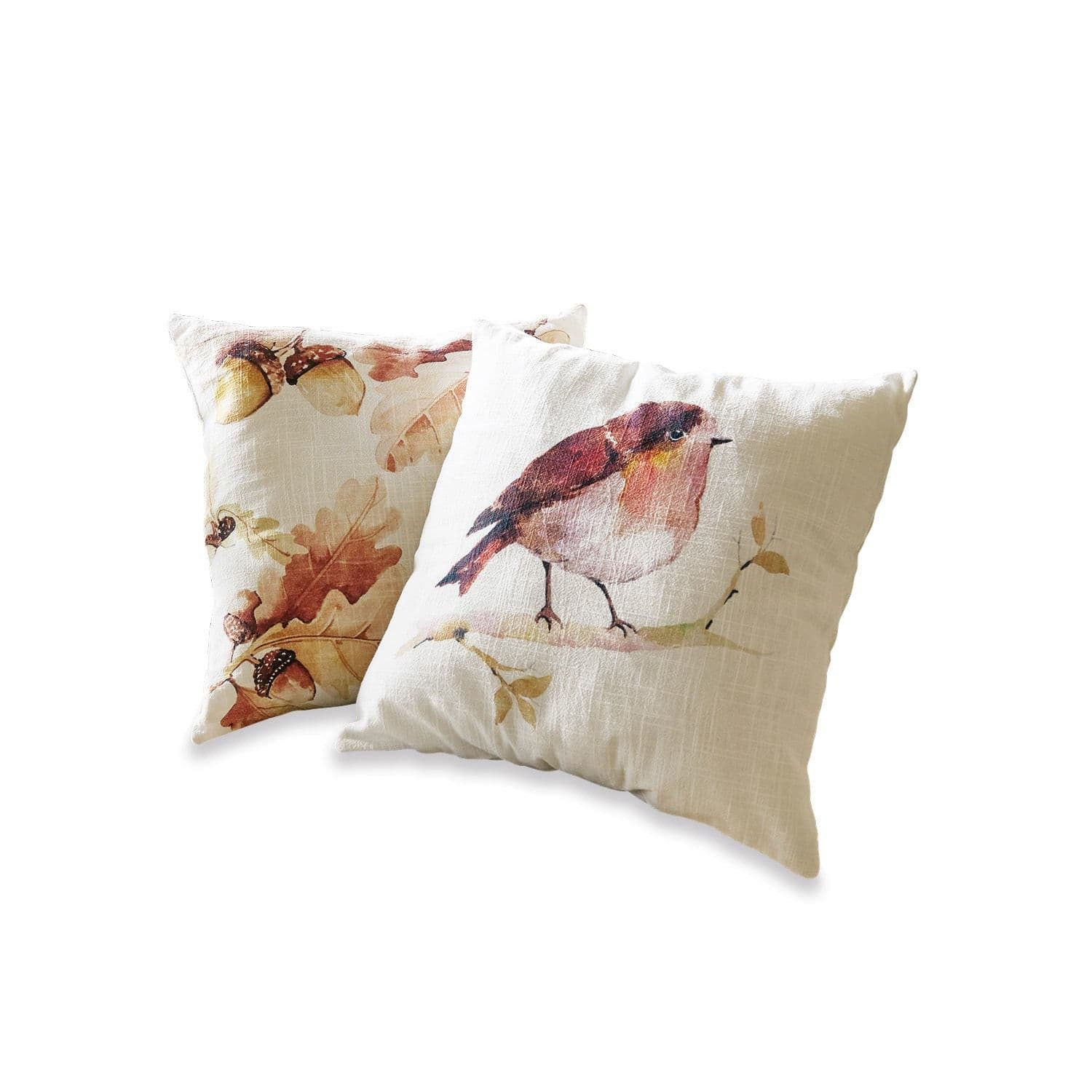 Mirabeau Kissenhülle Kissenhülle 2er Set Lovece weiß/braun