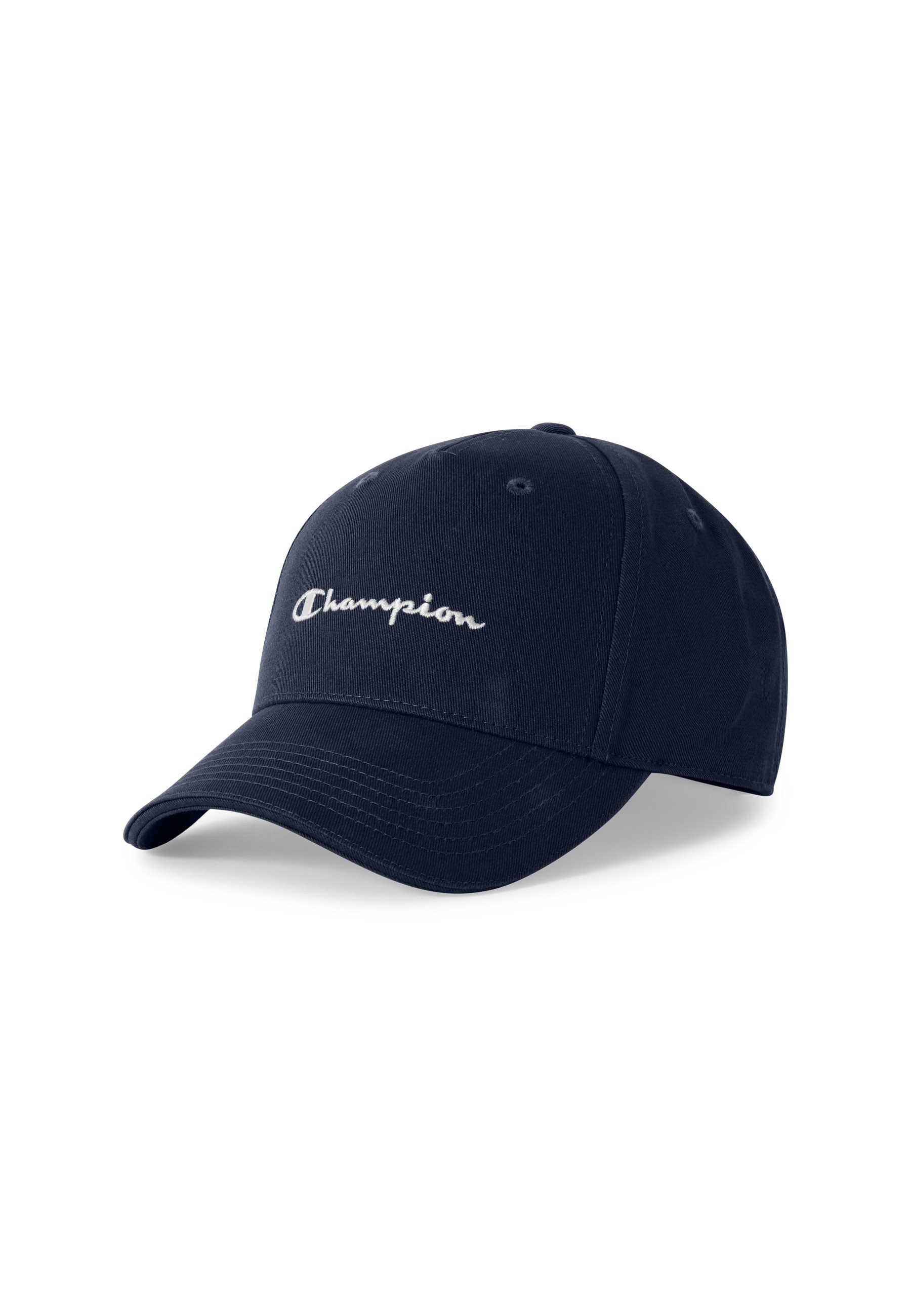 Champion Baseball Cap Junior Baseball Cap with Big Logo für Jugendliche, aus Baumwoll-Twill, mit verstellbarem Klettverschluss