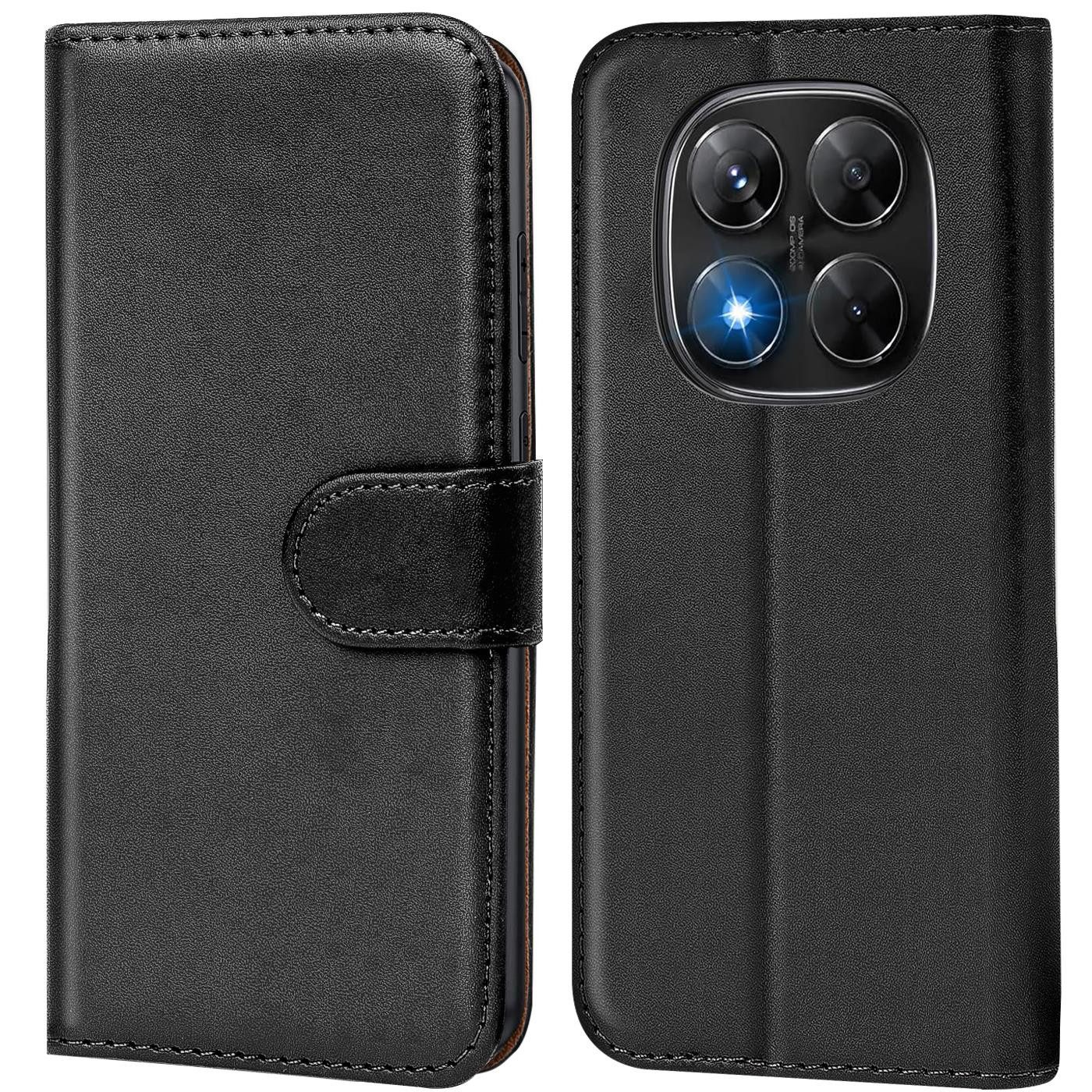 CoolGadget Handyhülle Wallet Klapp Tasche Book Case für Xiaomi Redmi Note 14 Pro Plus 5G, Hülle Klapphülle Flip Cover Etui Schutzhülle