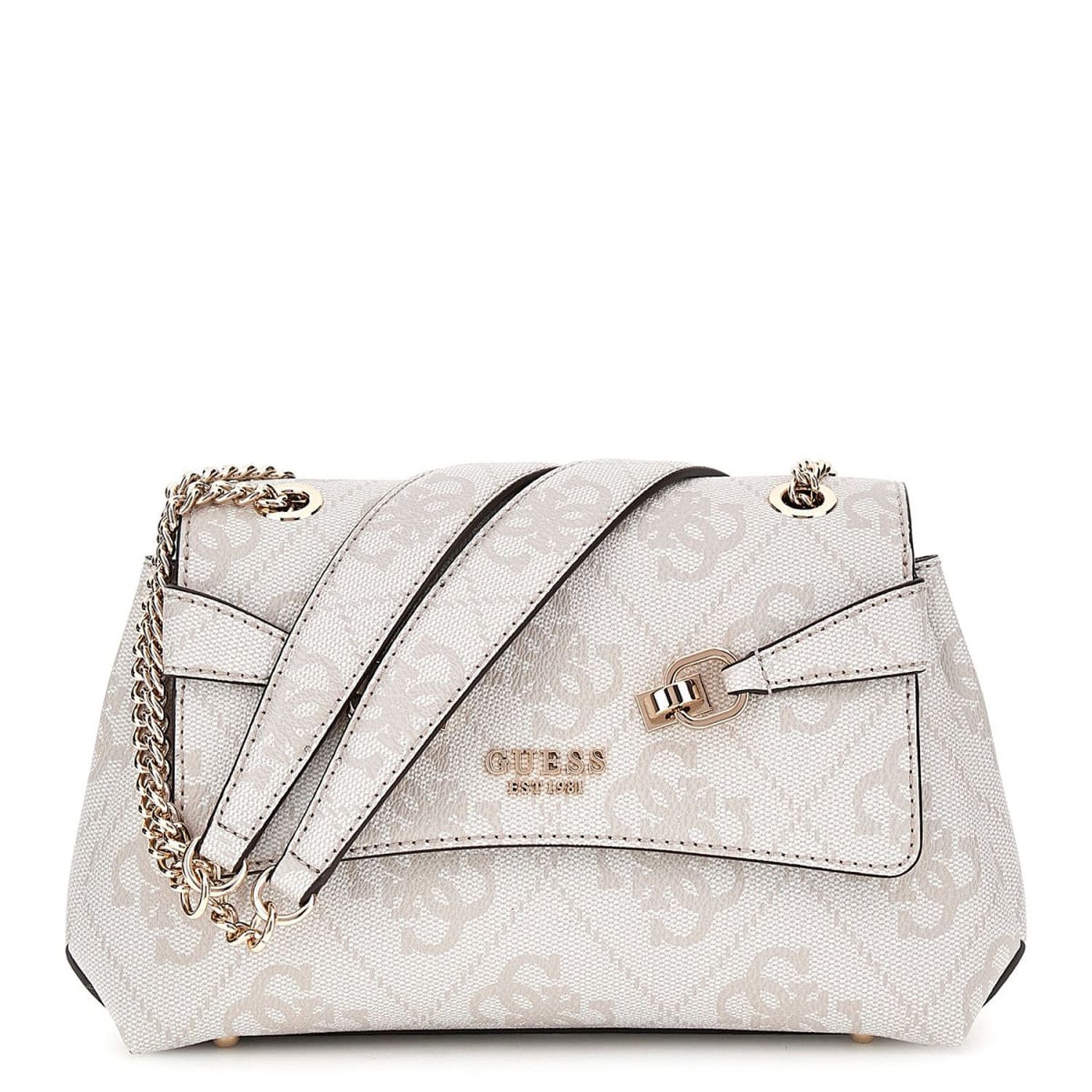 Umhängetasche GUESS Schultertasche Lorelei Bone Logo