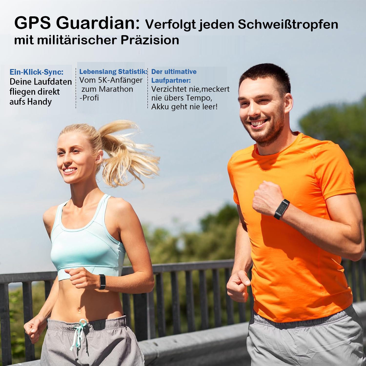 ANYSUN Fitness Tracker Damen Herren, Smart Band,Fitness Armband Ohne Display Smartwatch Smart-Armband Fitness mit Pulsmesser Schlafmonitor, Schrittzähler Uhr, SpO2, Schlafmonitor, IP68 Wasserdicht für Android und iOS