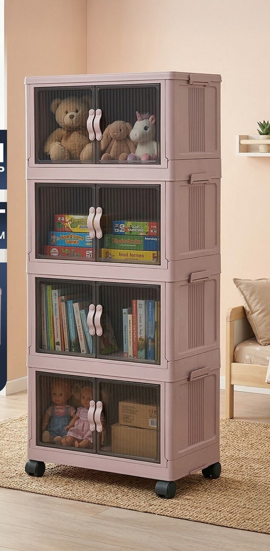 Skye Decor Mehrzweckschrank Lavine 127 (1-St) mit mehreren Einlegeböden