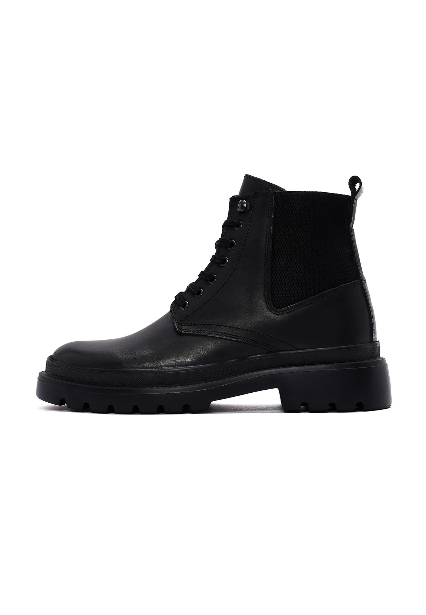 Leder Stiefeletten Ankleboots