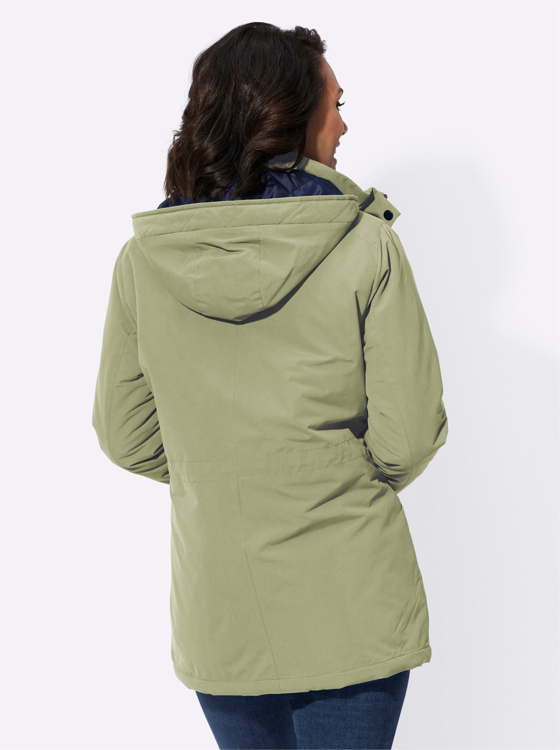 Casual Looks Langjacke mit Kapuze günstig online kaufen