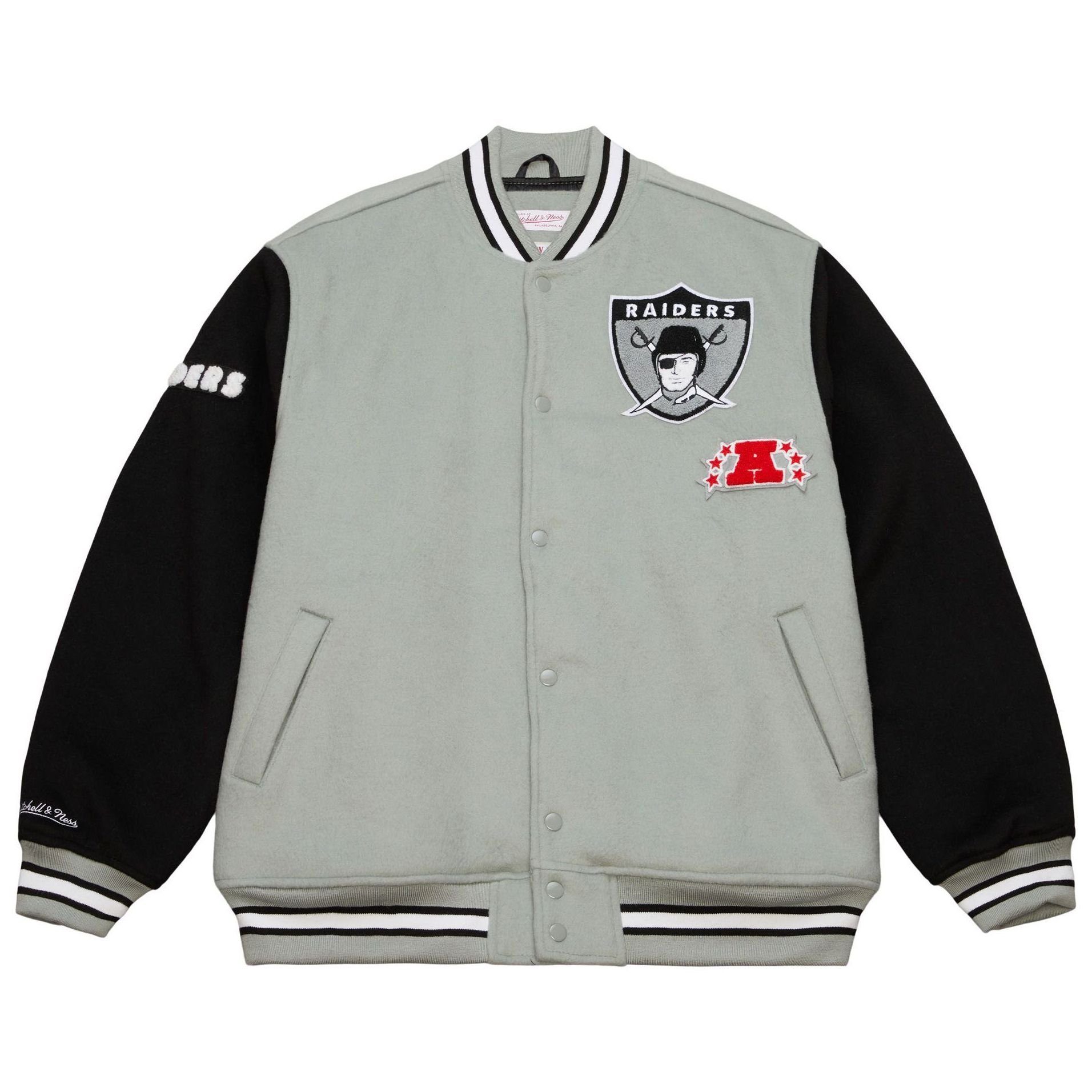 Mitchell & Ness Collegejacke Legacy Varsity Wool NFL Oakland Raiders