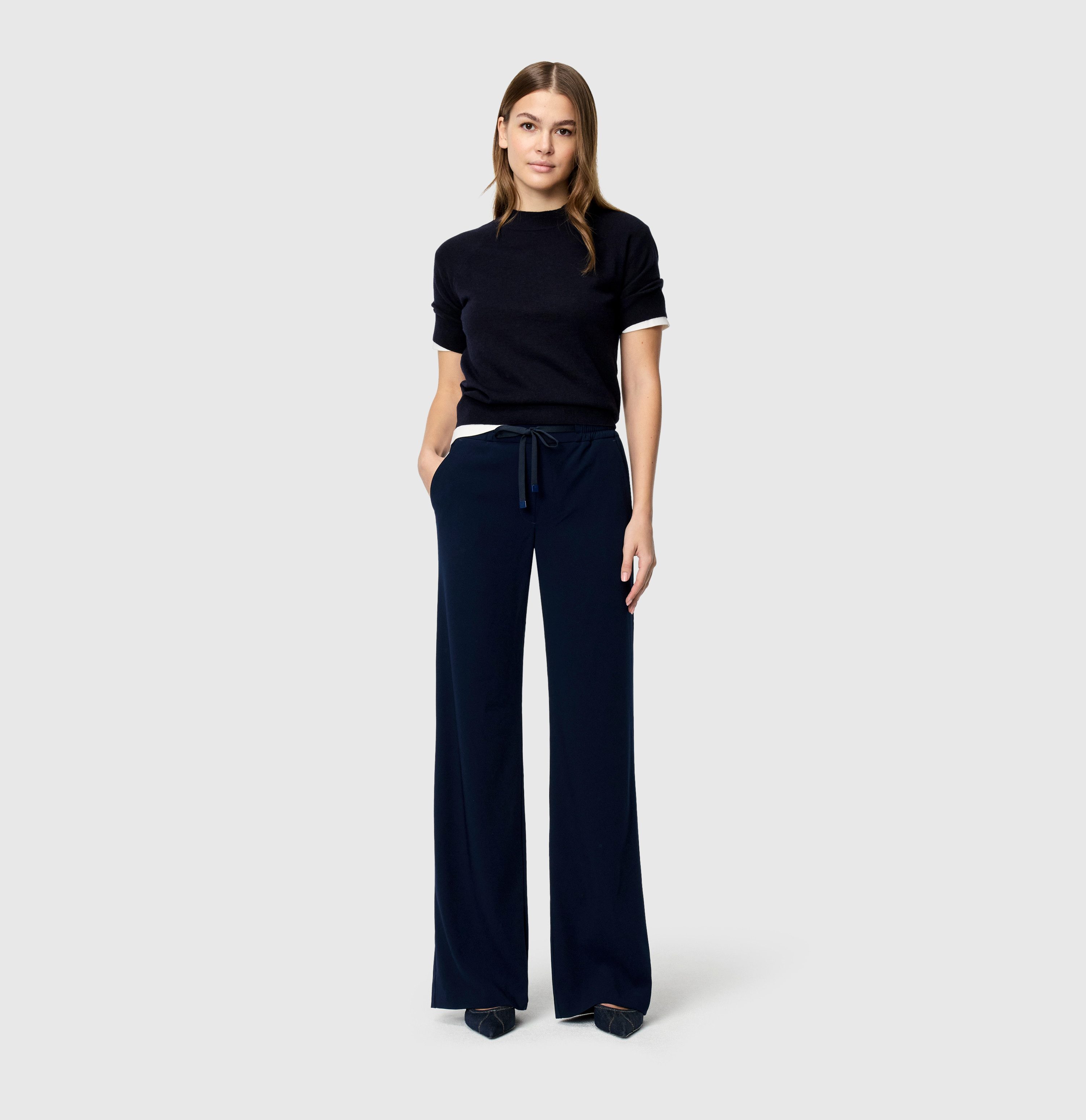MAC Stretch-Hose CHRISTY mit hoher Leibhöhe und weiter Beinform – Bild 5 von 5