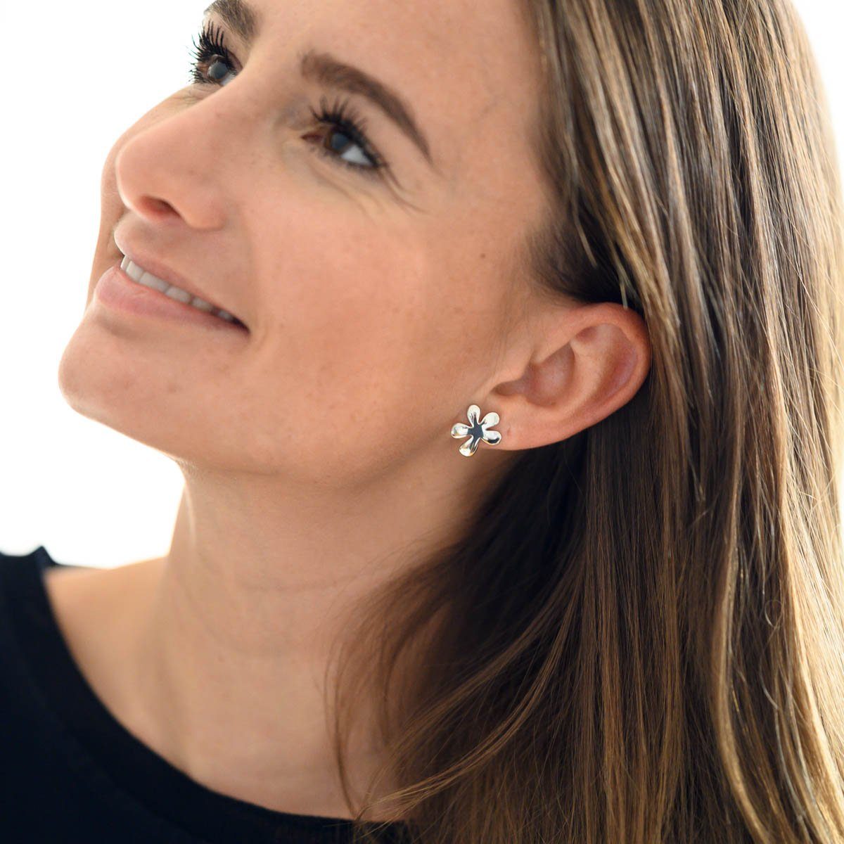 Materia Paar Ohrstecker Damen Silber Blume Blüte Vergissmeinnicht SO-21, 92 günstig online kaufen