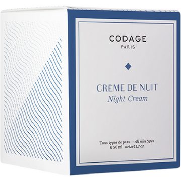 Codage Tagescreme Crème de Nuit