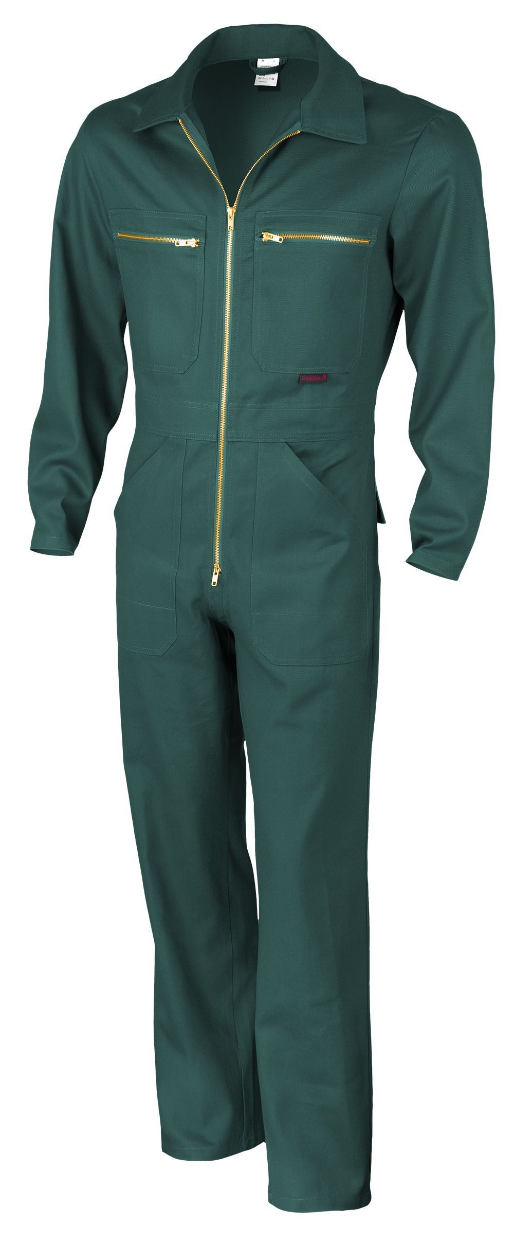 Qualitex Workwear Arbeitsoverall classical Rallyekombi -BW 270 g - Strapazierfähig aus reiner Baumwolle (1-tlg) klassischer Blaumann - 5 Tasche - Blickdicht - Pflegeleicht - Waschbar