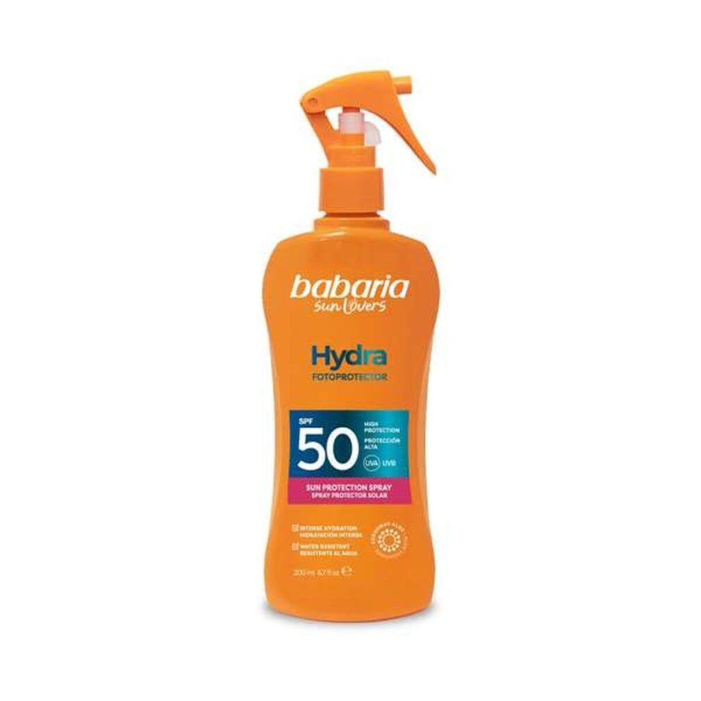 babaria Sonnenschutzpflege Es wäre Sun. Aloe Hydra Sfp50 Sonnenschutzspray