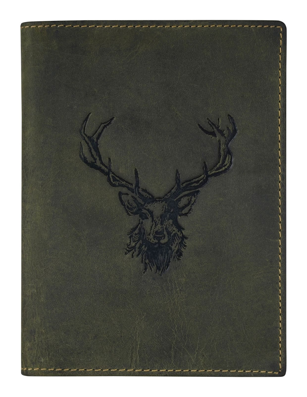 Greenburry Etui Document Holder 4tlg., aus echtem Rindsleder