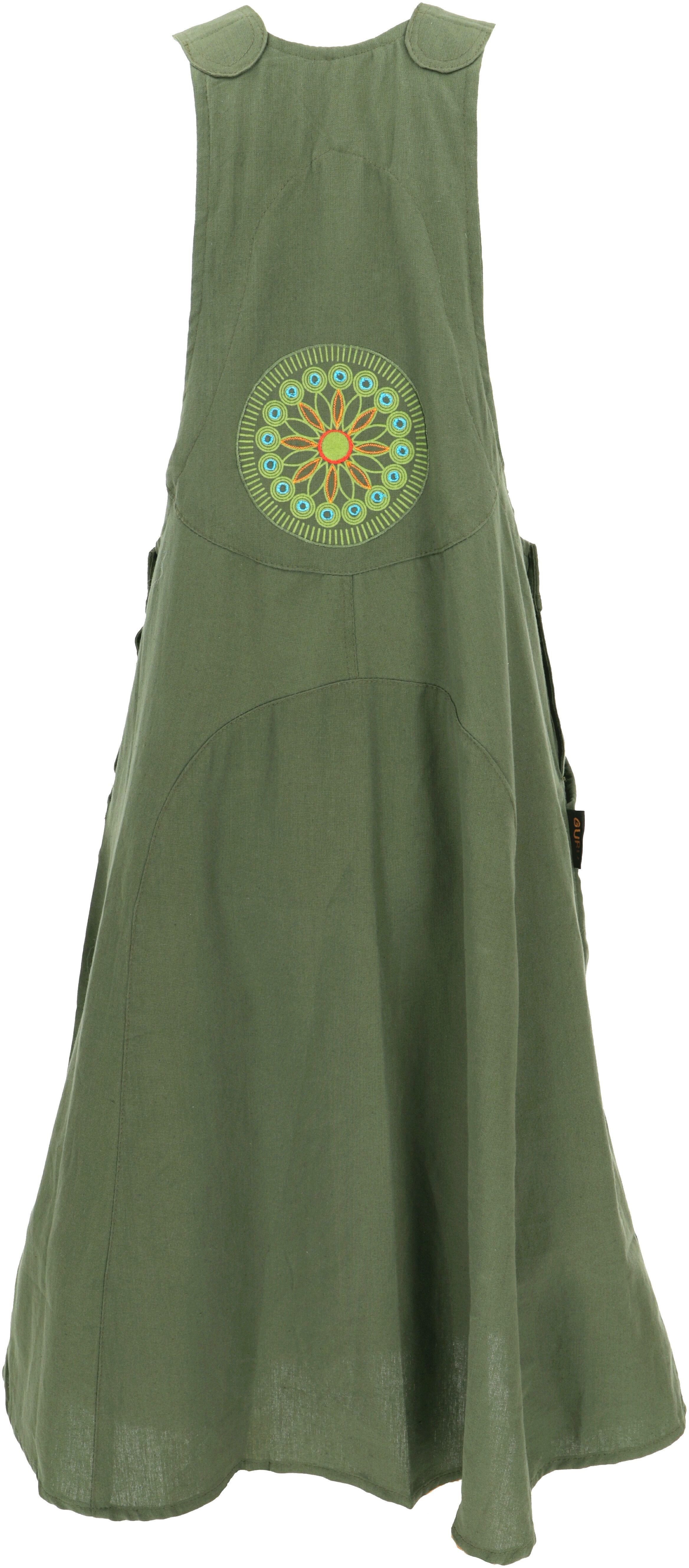 Guru-Shop Minirock Latzrock, Trägerkleid, Hippierock - günstig online kaufen