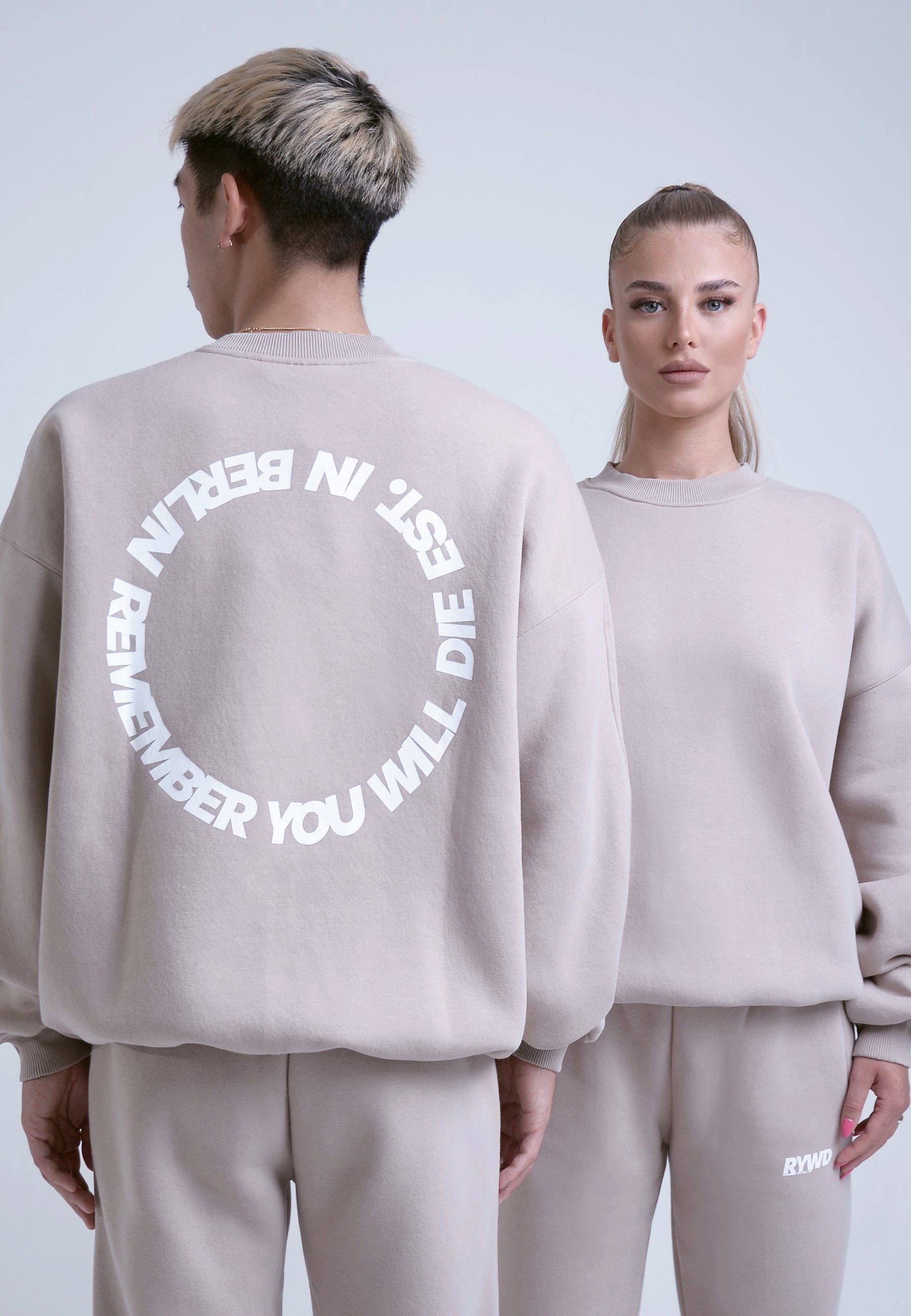 Remember you will die - RYWD Sweatshirt Circle Sweatshirt