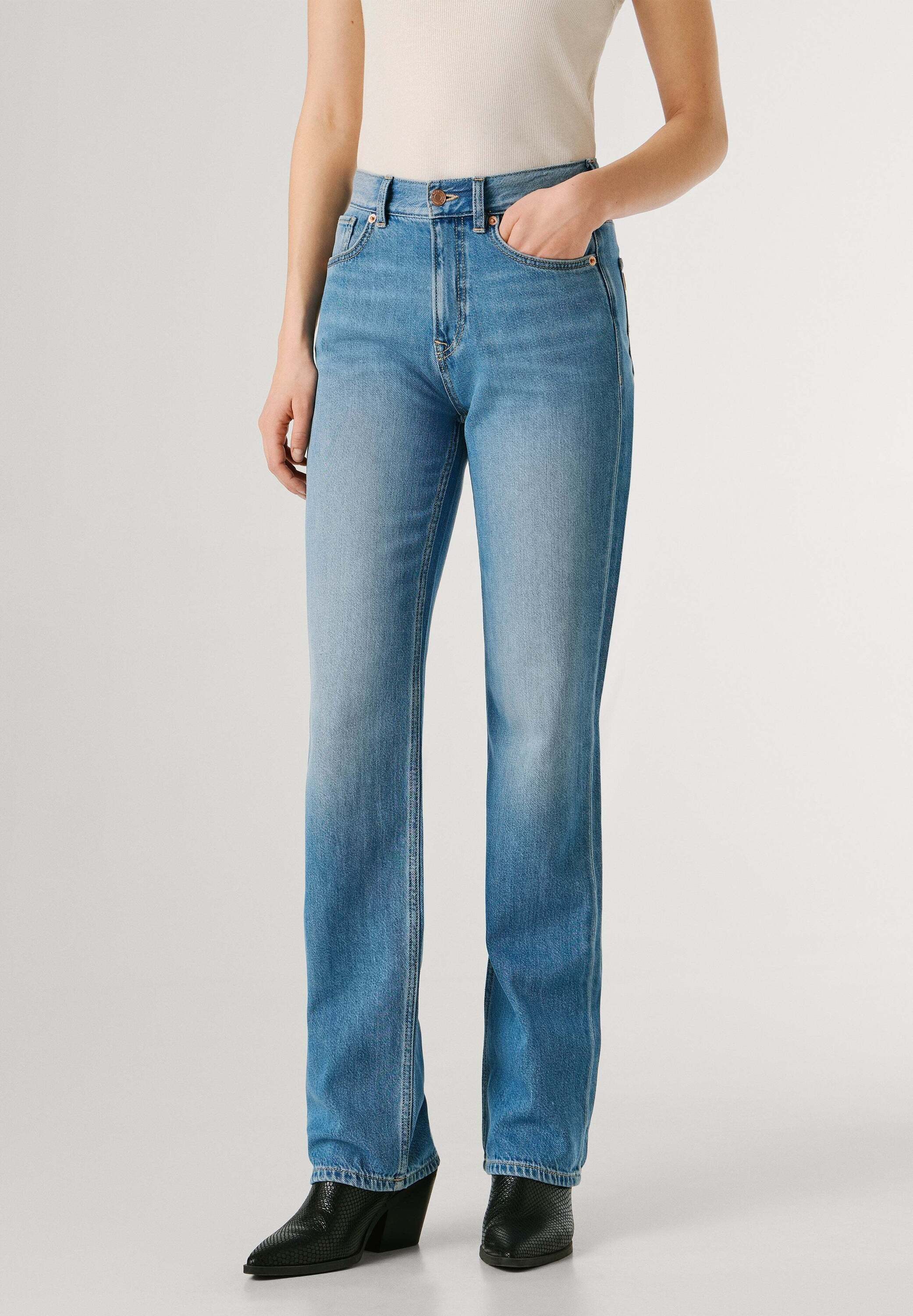 Pepe Jeans Straight-Jeans straight leg jeans STRAIGHT JEANS HW ROBYN