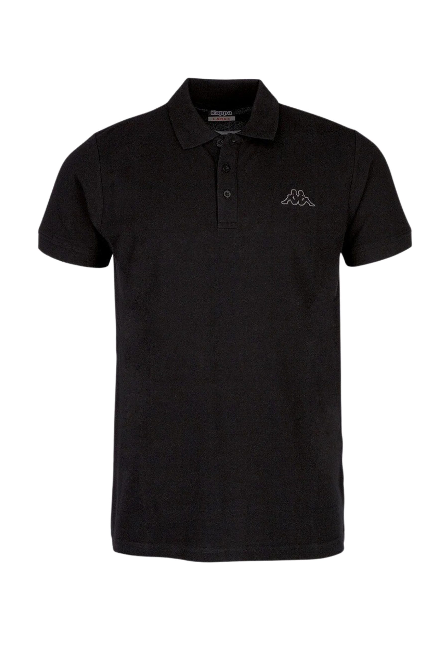 Kappa Poloshirt Poloshirt Kurzarmshirt mit Polokragen (1-tlg., 1)