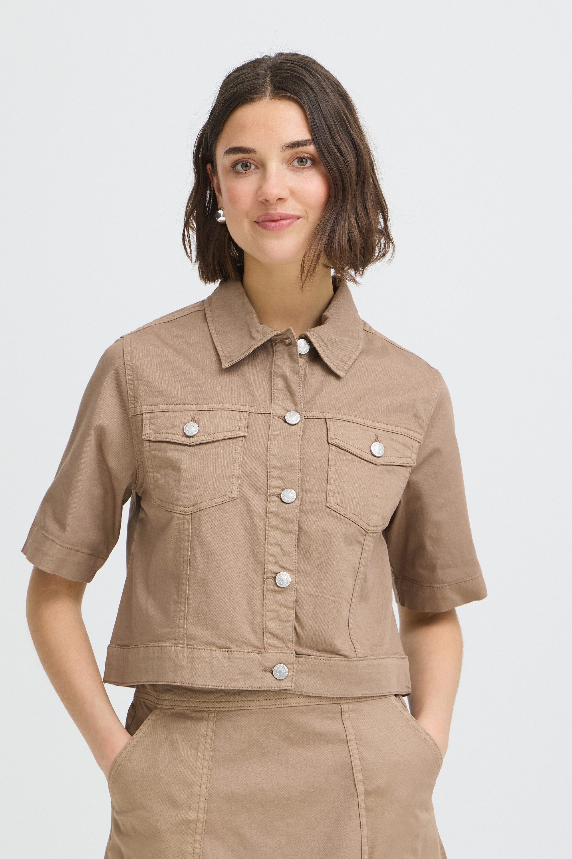 fransa Blusenjacke Jacke FRTWILL