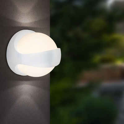 Globo LED Dekolicht, 12 Watt LED Außen Wand UP & DOWN Leuchte Lampe Strahler Globo 34304