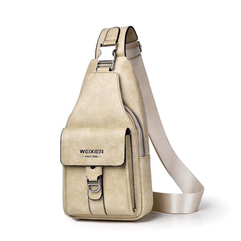 Blusmart Umhängetasche Modische Unisex-Brusttasche (Retro-Casual-Stil, Mult günstig online kaufen