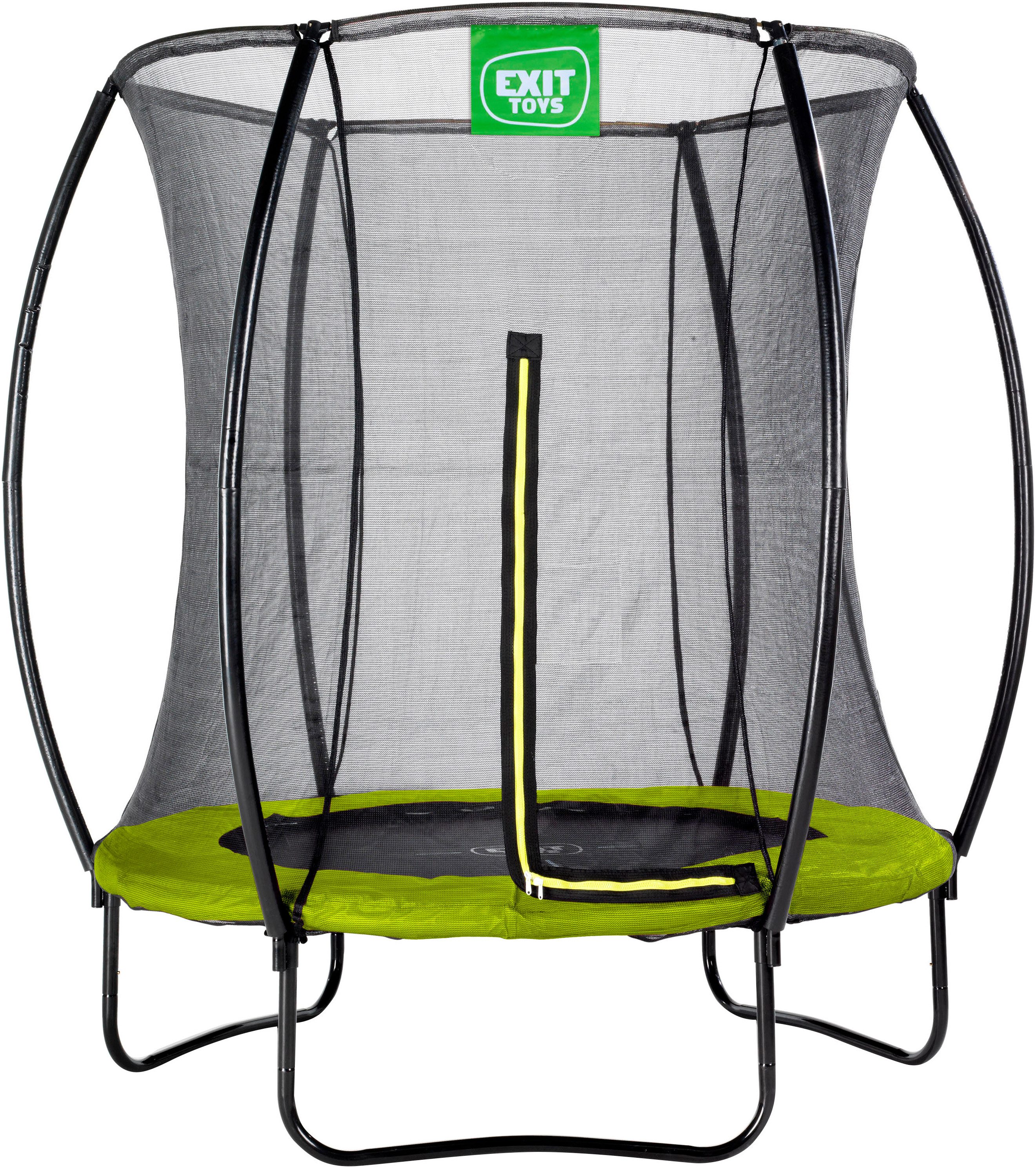 EXIT Gartentrampolin Silhouette, mit Sicherheitsnetz