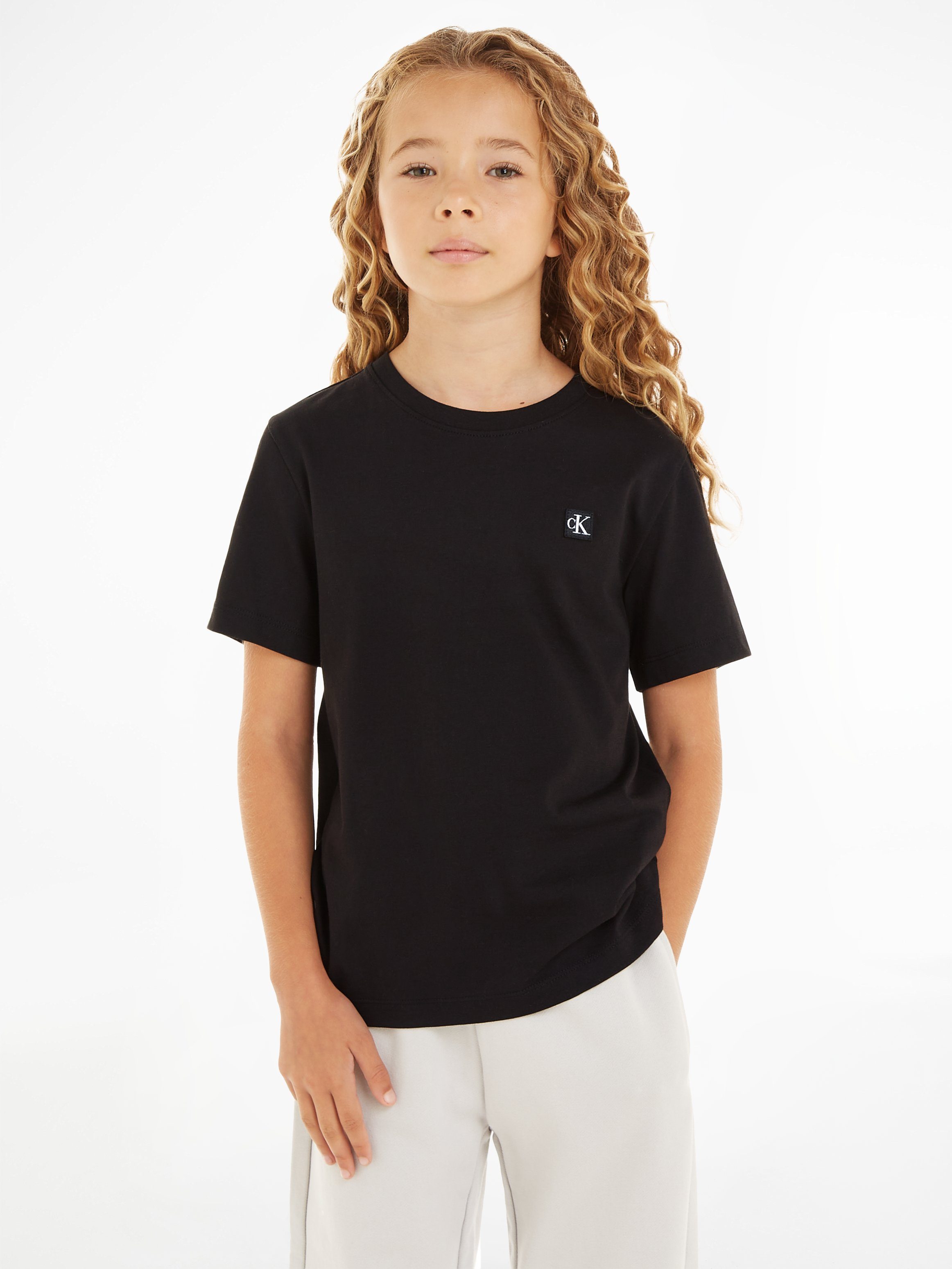 Calvin Klein Jeans T-Shirt MONOGRAM MINI BADGE T-SHIRT für Kinder bis 16  Jahre
