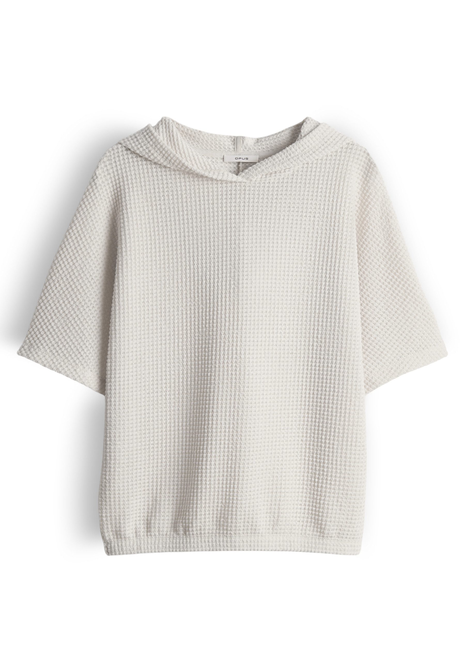 OPUS Hoodie Sweatshirt aus Sweatware mit Lochmuster Schmale Passform, elast günstig online kaufen