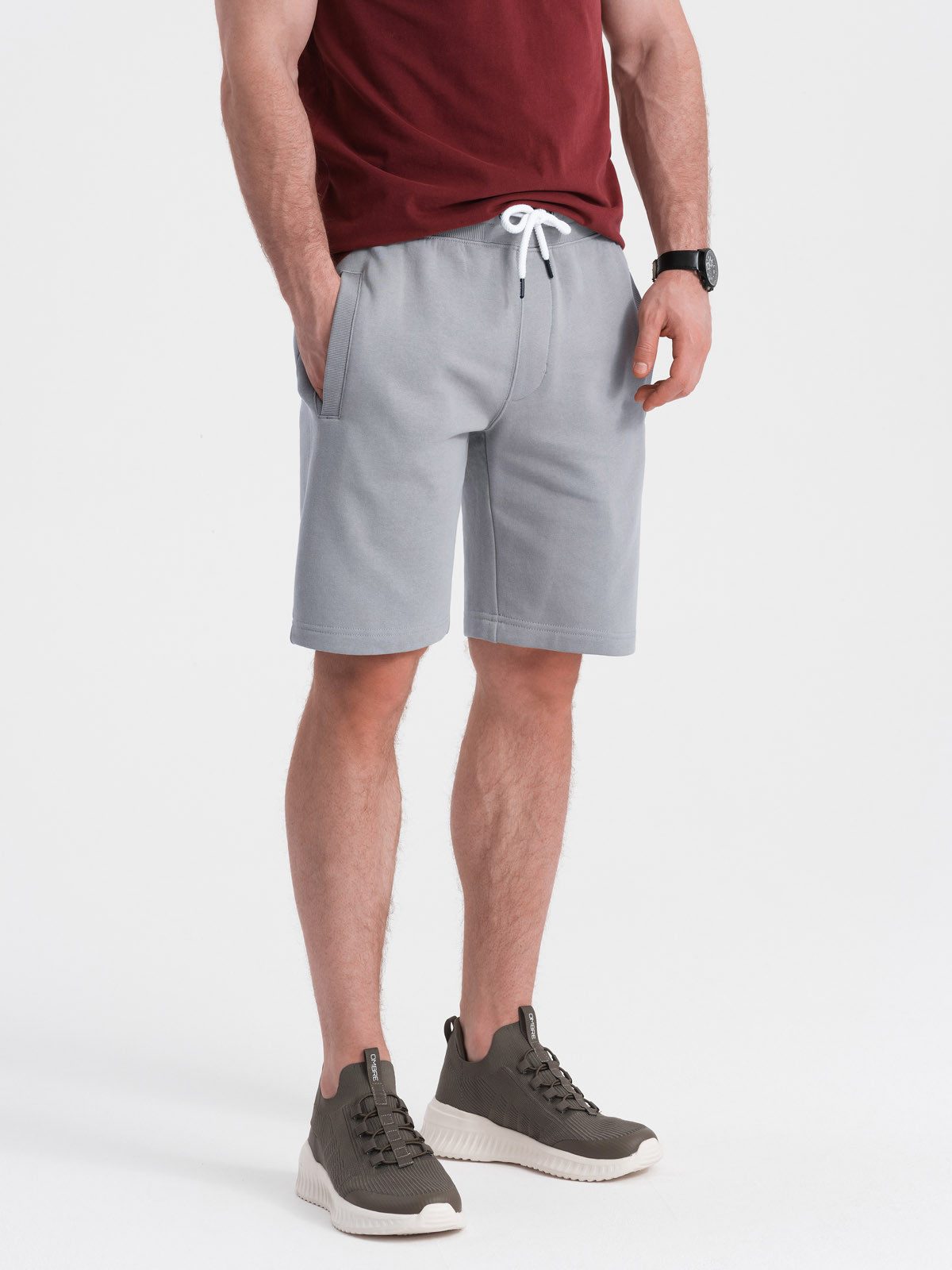 OMBRE Sweatshorts Herrenshorts aus Strick mit günstig online kaufen